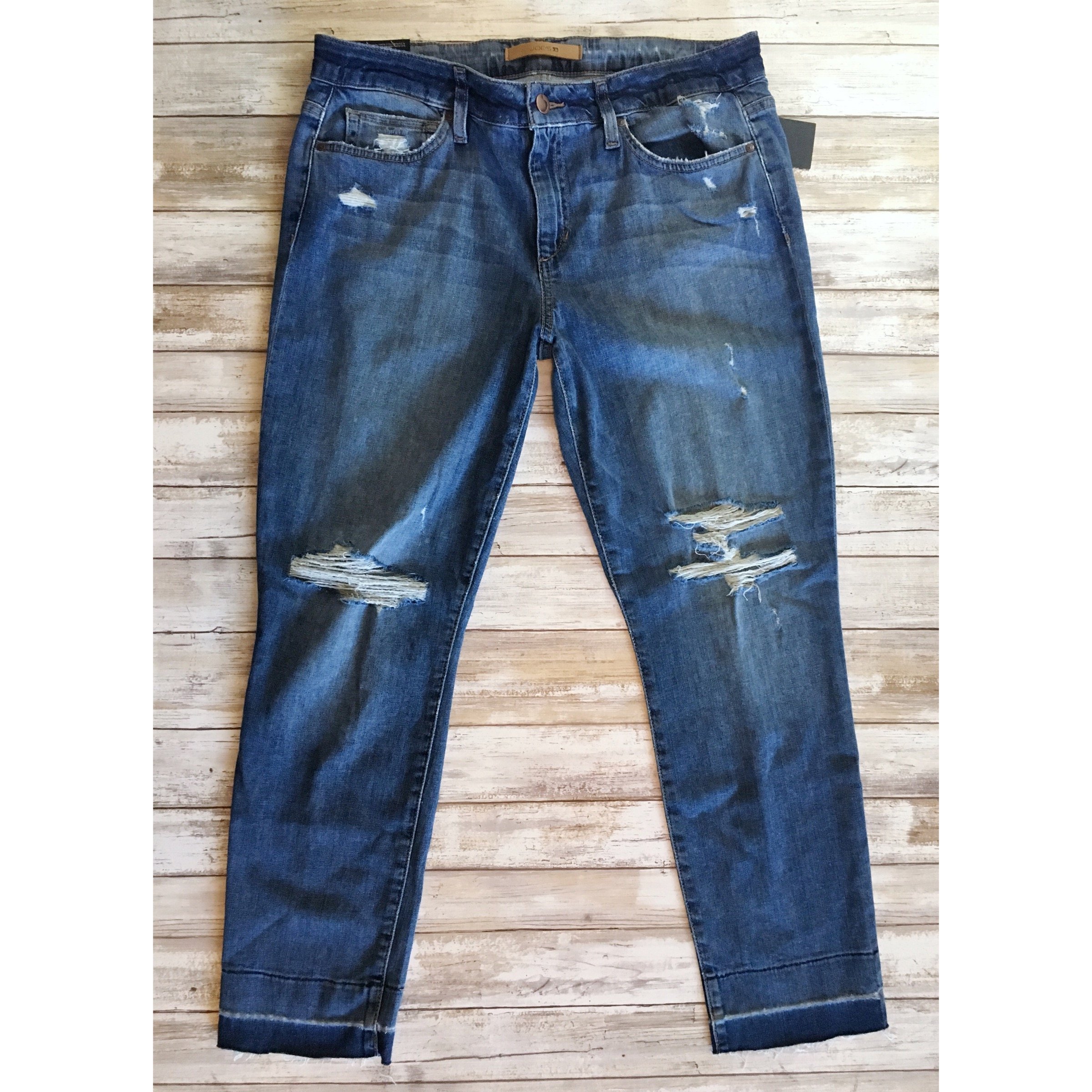 Joe's Jeans Women's Skinny Crop Jeans - High Waisted Stretch Denim Pants for Casual Wear & Everyday Outfits
