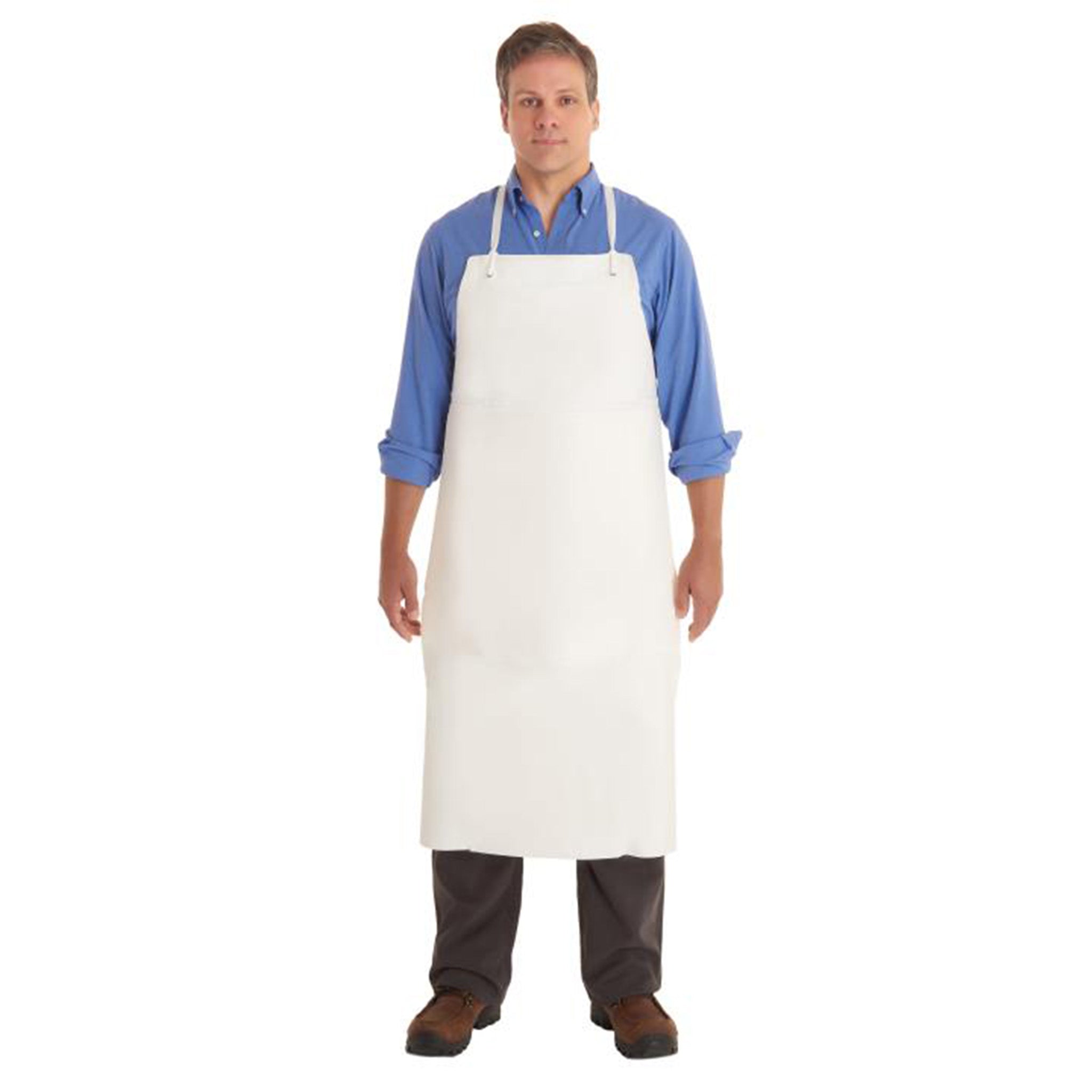 AlphaTec® 56 101 Heavy Duty White Vinyl Sheet - 18mil Thickness, 33