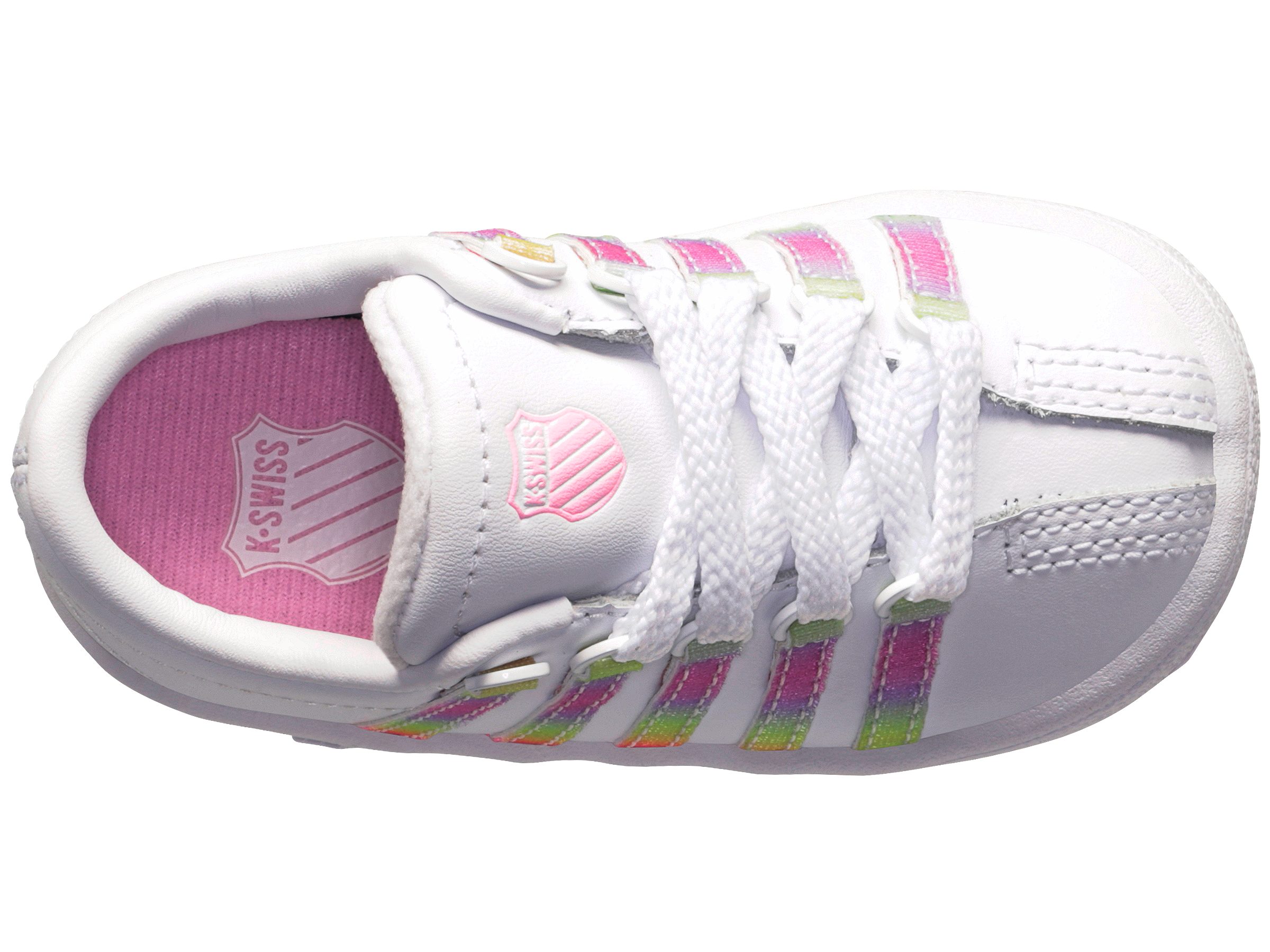 Classic LX Sneakers 27161-184 M | White & Pastel Rainbow Colorway | Casual, Streetwear & Everyday Comfort Shoes for Men
