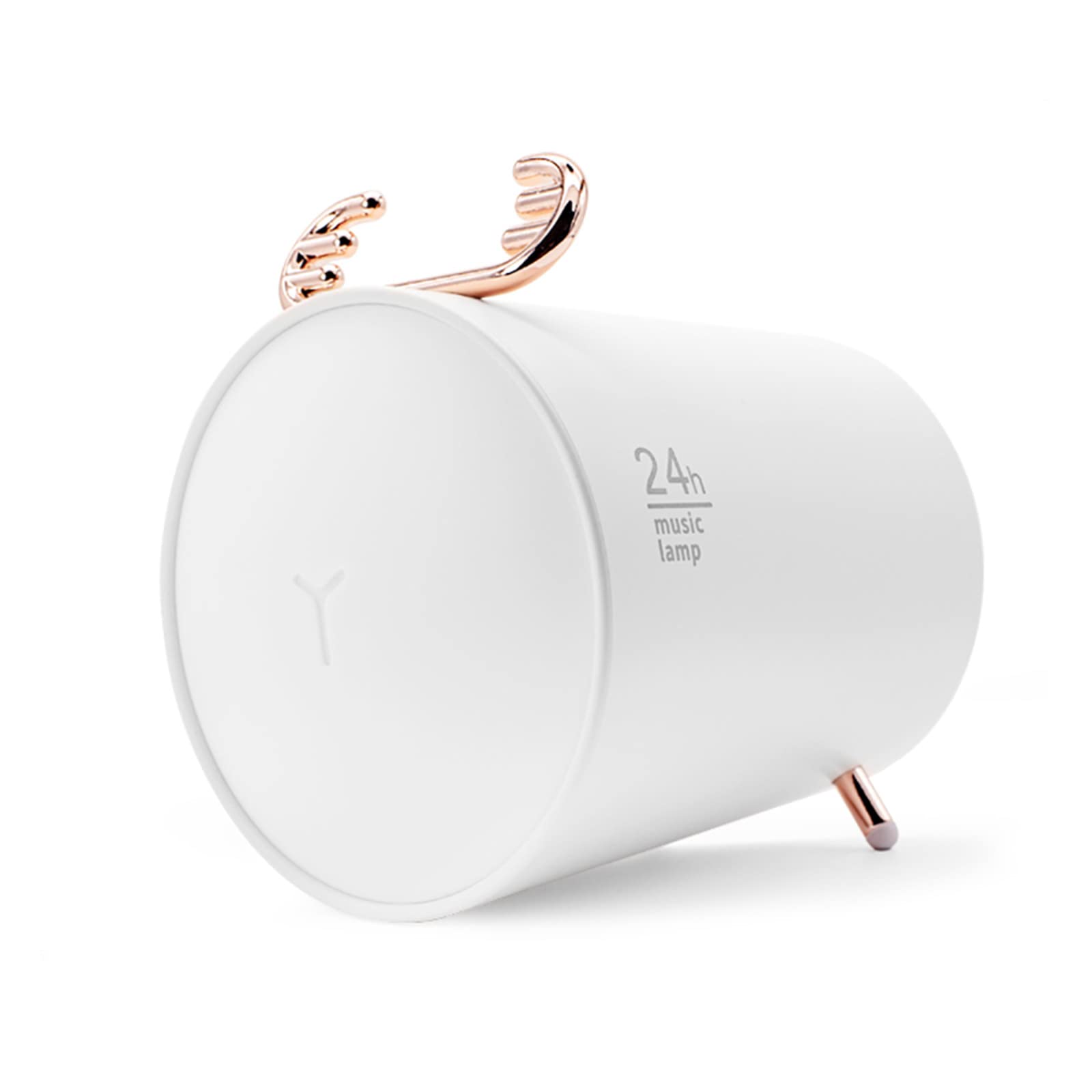 Wireless Bluetooth Speaker with LED Night Light - Portable Table Lamp with 3 Brightness Levels, Perfect for Bedroom, Nursery & Outdoor Use - Model UB5