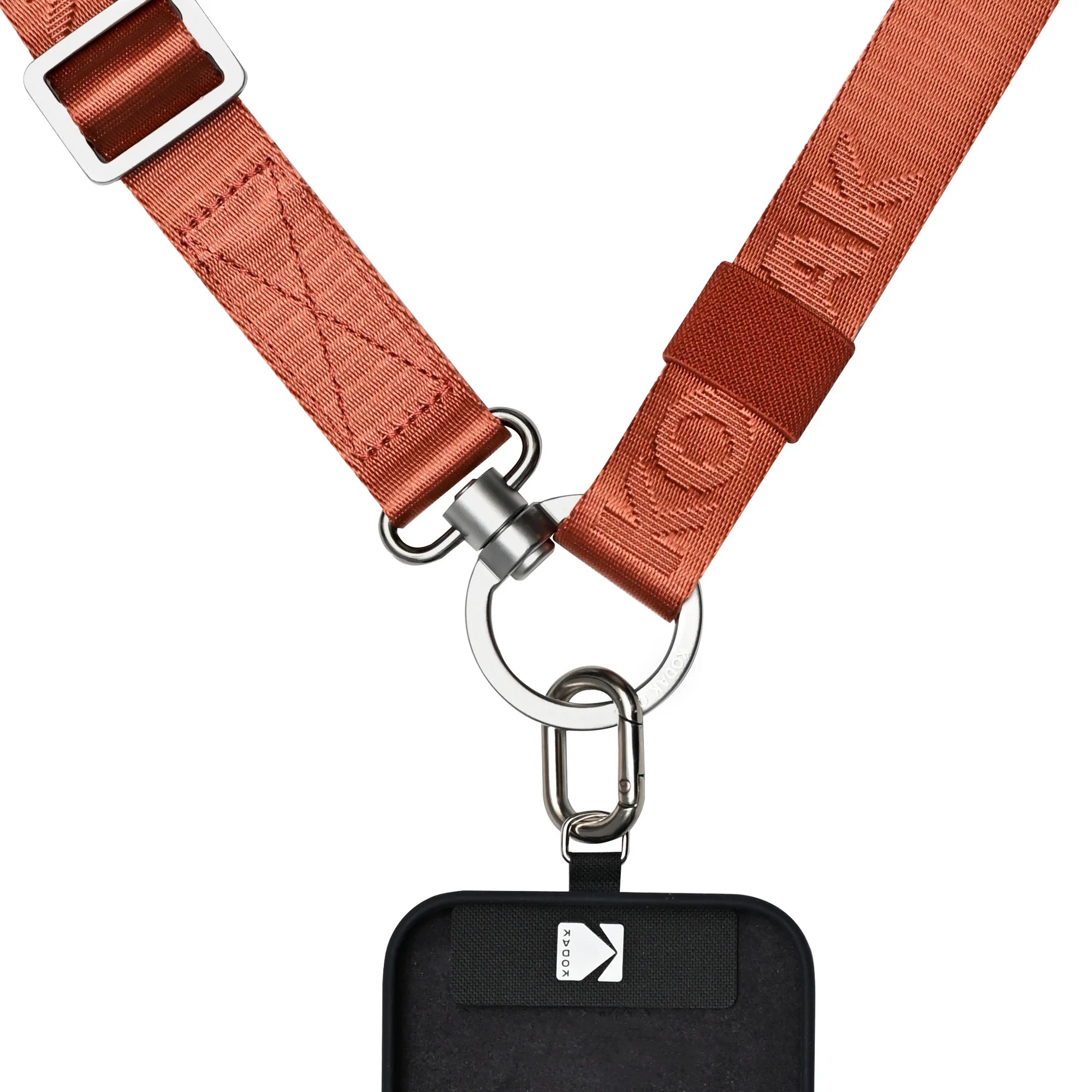 KODAK Multi-Purpose Adjustable Camera Strap (Burgundy) - Comfortable Neck & Shoulder Support for DSLR, Mirrorless & Film Cameras - Perfect for Travel, Hiking & Photography Enthusiasts