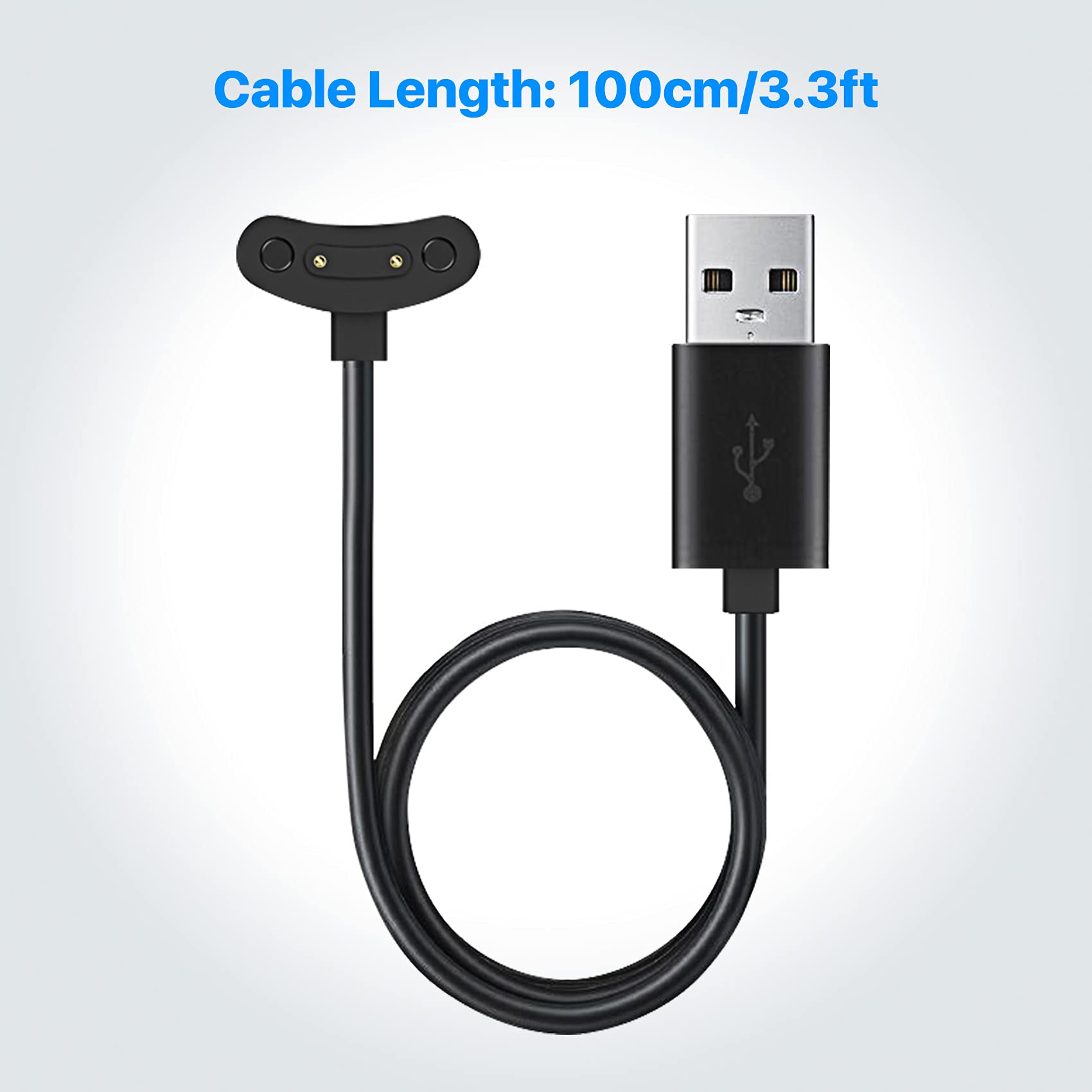 Original Title: Ticwatch Pro 5 / Pro 3 Ultra GPS/Pro 3 GPS / E3 Charging Cable Replacement Charging Cable Magnetic Charger Pro 3 GPS/Pro 3 Ultra GPS / E3 Smartwatch Optimized Title: Ticwatch Pro 5, Pro 3 Ultra GPS, Pro 3 GPS & E3 Smartwatch Magnetic Charging Cable Replacement - Fast Charging Dock for Fitness Tracking, Sleep Monitoring & Outdoor Activities