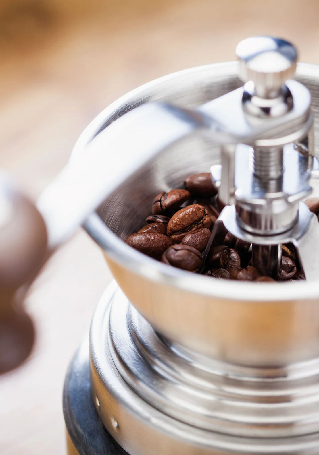 Sabatier Judge Stainless Steel Coffee Grinder - Premium Manual Burr Mill for Espresso, French Press & Pour Over - Perfect for Home, Office & Camping Use