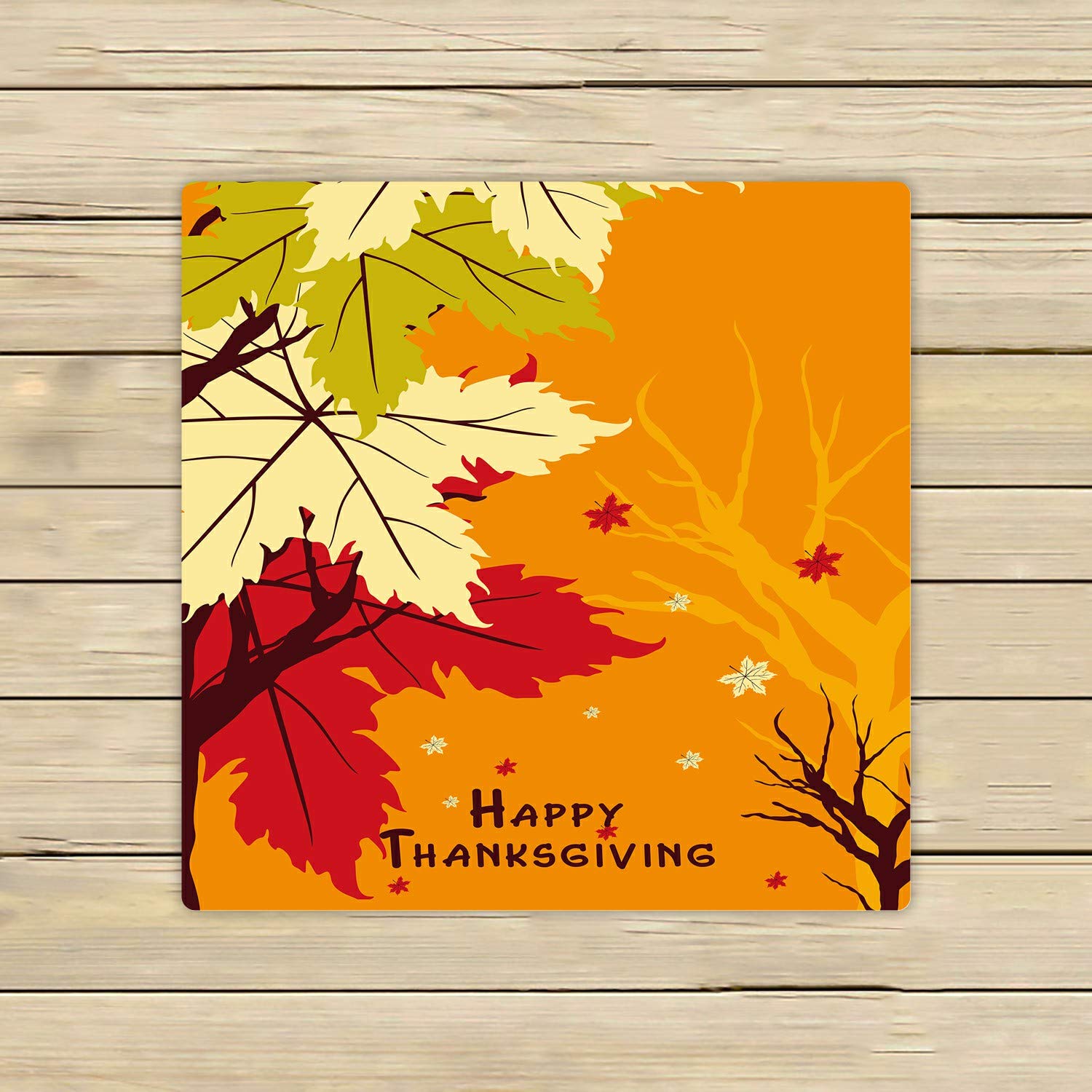 ECZJNT Thanksgiving Day Beach Bath Towels - Soft & Absorbent 13x13 Inch Shower Towel for Home, Outdoor & Travel - Perfect for Pool, Gym, Spa & Beach Vacations