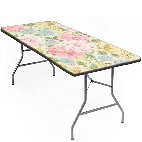 Spring Flowers Fitted Tablecloths-07