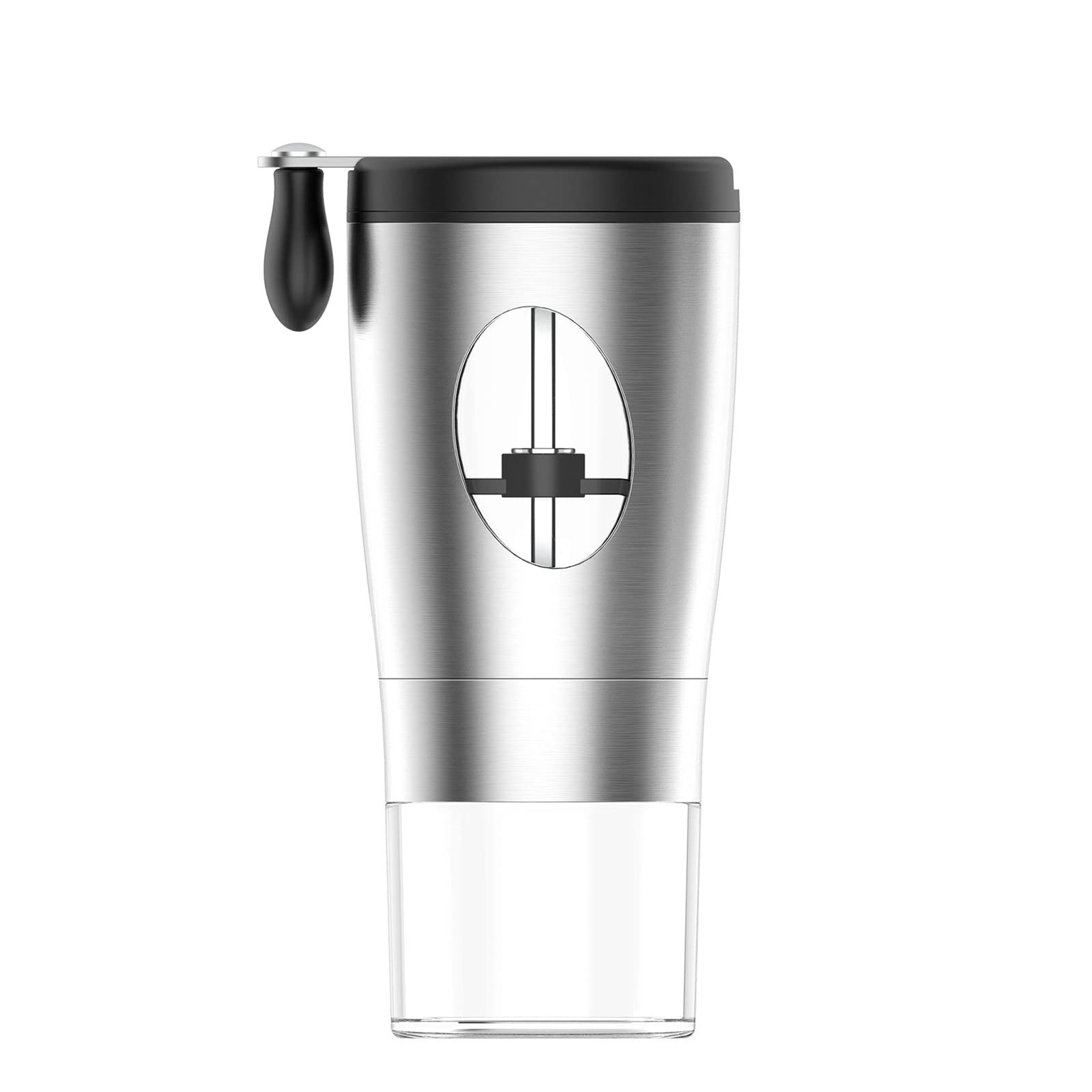 Premium Manual Coffee Grinder - Stainless Steel Conical Burr Mill for French Press, Espresso & Drip Coffee | Portable Hand Crank Grinder for Camping, Travel & Home Brewing | SF5 Model