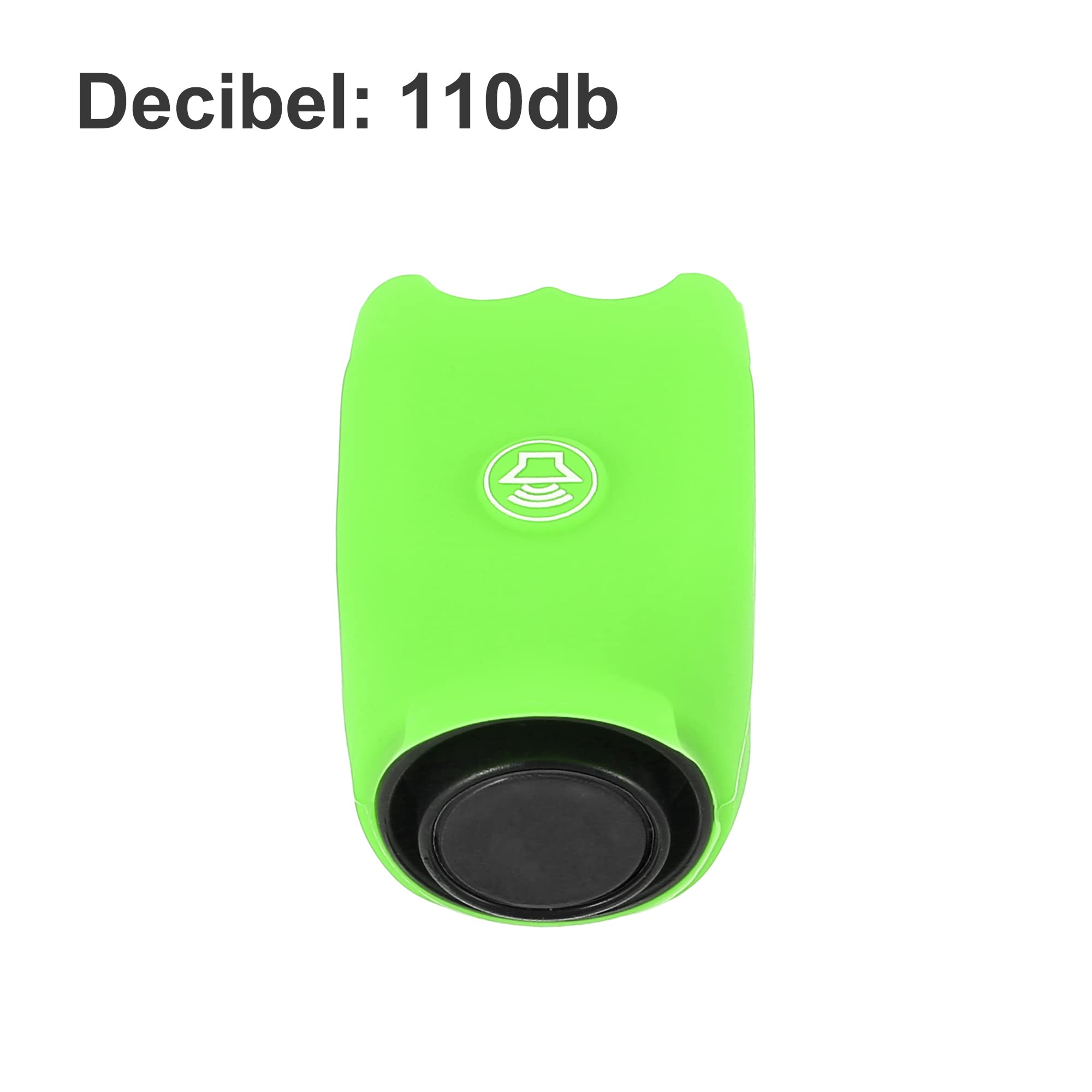 X AUTOHAUX Rechargeable Electric Bike Bell - Loud Bicycle Horn with Silicone Cover for Mountain & Road Bikes | Perfect for Urban Commuting & Outdoor Cycling Safety