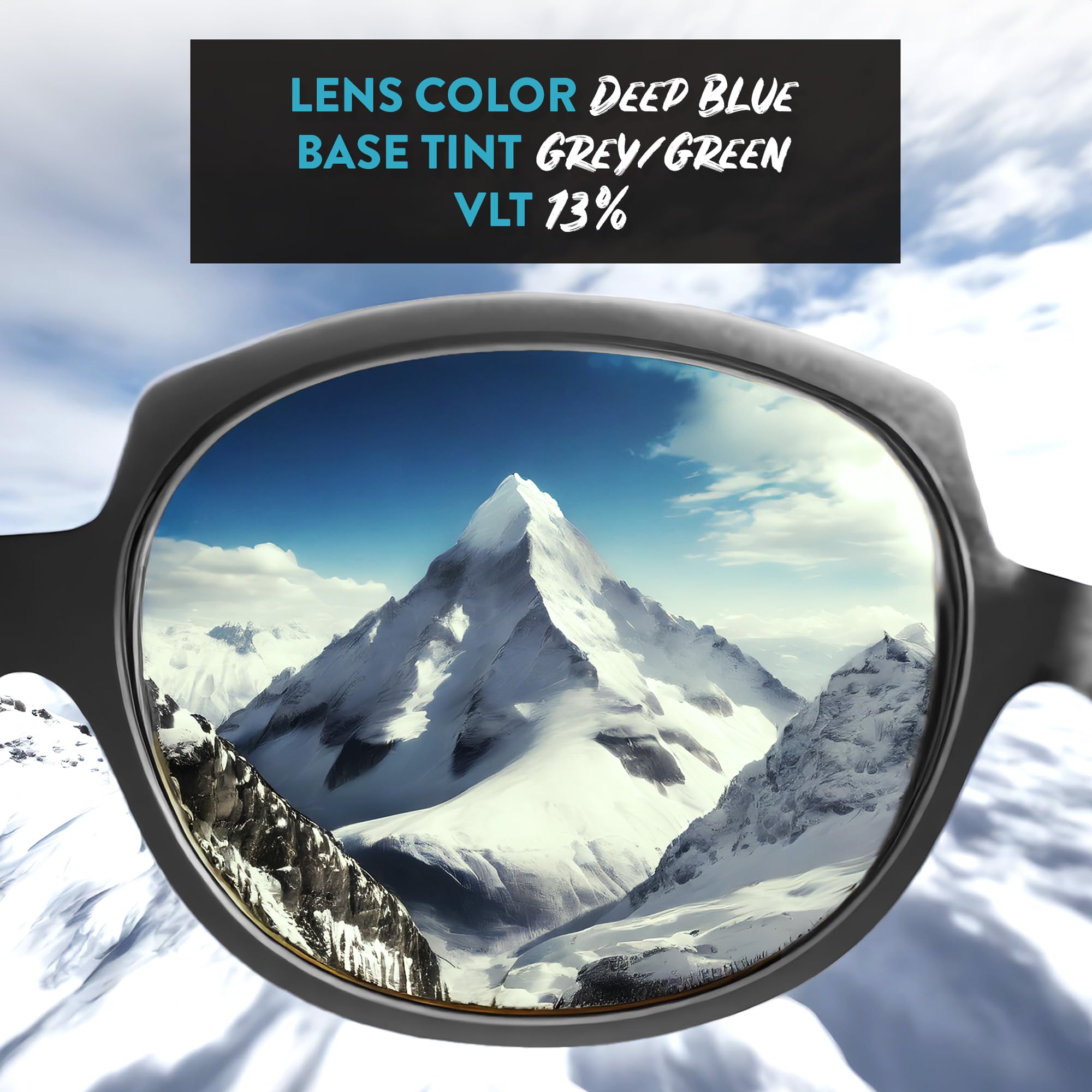 Apex Lenses Replacement Lenses for Roka Barton Sunglasses - Polarized UV Protection Interchangeable Lens Set for Cycling, Running & Outdoor Sports