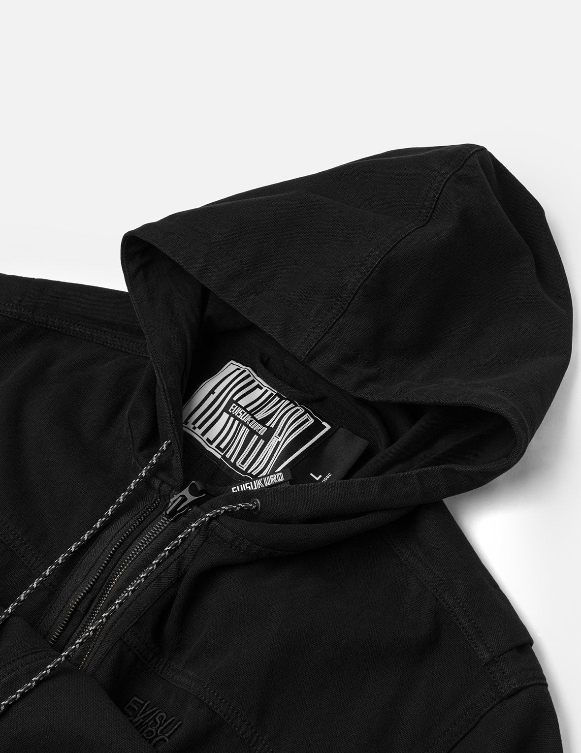 Custom Logo Embroidered Boxy Hooded Jacket for Men & Women | Streetwear Fashion | Perfect for Casual Outfits & Urban Style