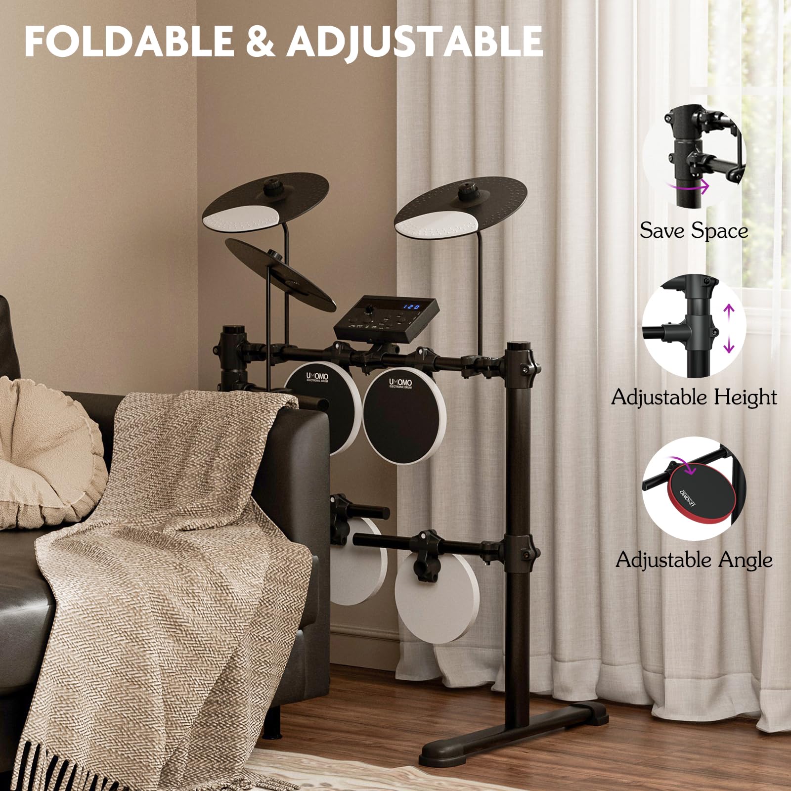 UMOMO Electric Drum Kit - 10