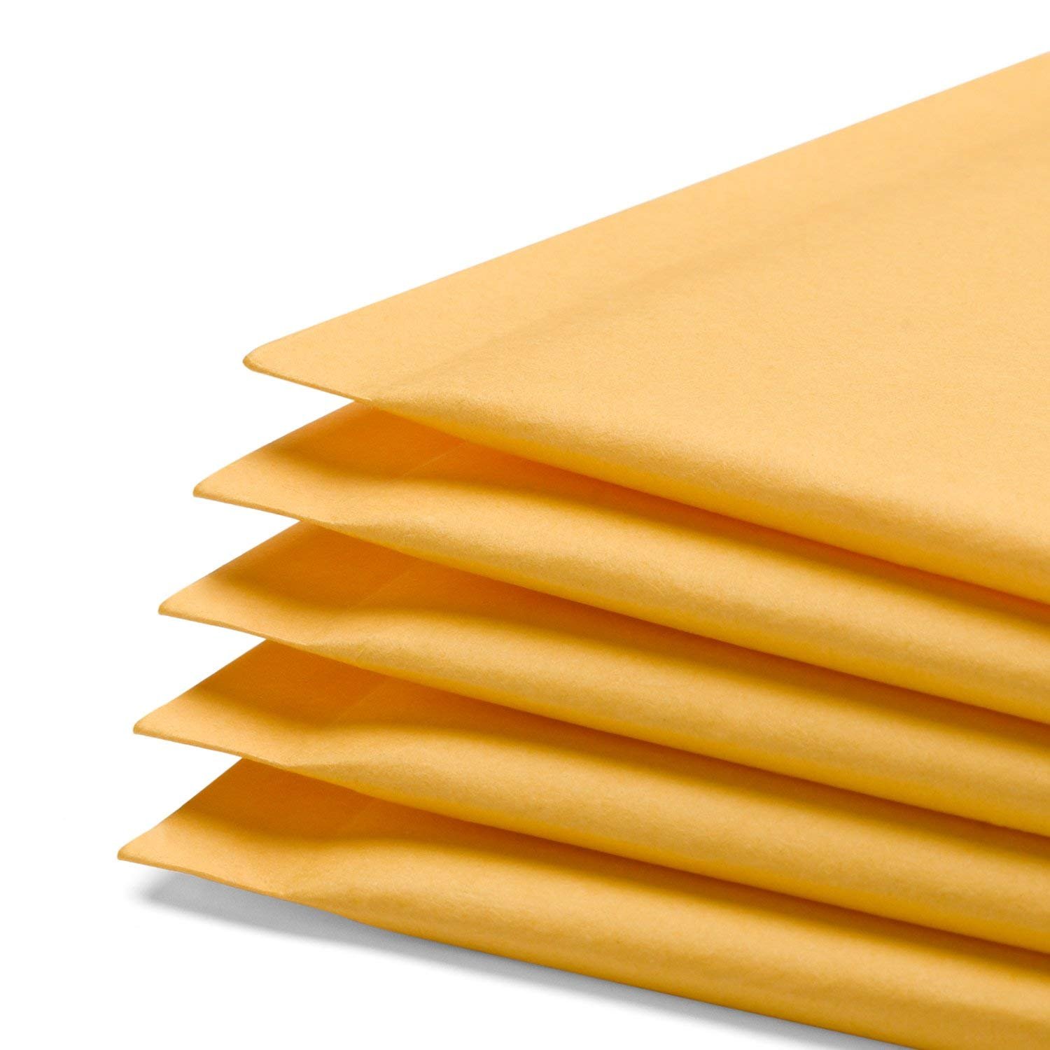 Kraft Bubble Mailers 10.5x16 - 25 Pack for Shipping & Mailing