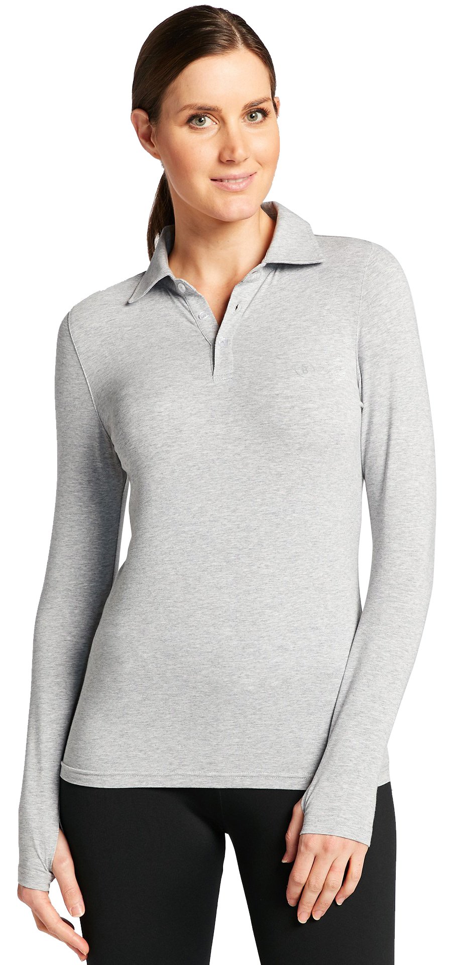 Solbari UPF 50+ Women's Sun Protection Long Sleeve Polo Shirt - UV Blocking, Breathable, Lightweight for Outdoor Activities, Golf, Hiking & Beach