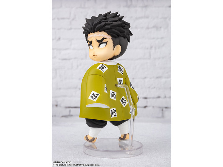 Bandai Figuarts Mini Demon Slayer Kimetsu no Yaiba Himejima Gyomei Action Figure #028 - Anime Collectible for Fans, Display & Cosplay Scenes