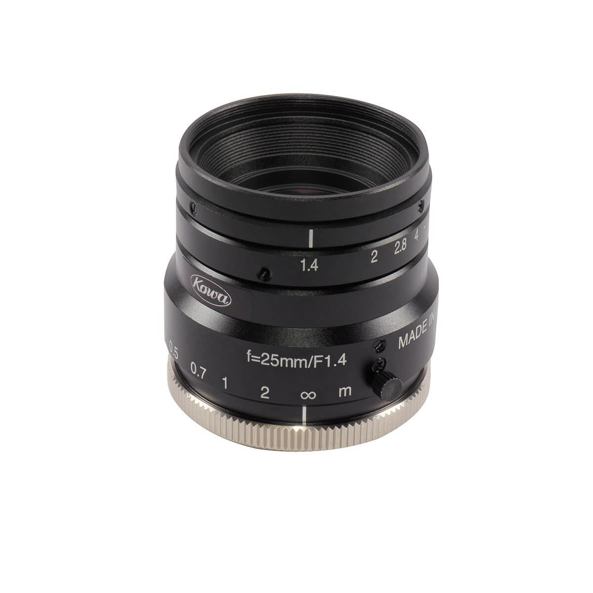 LM25HC 1.2MP 25mm F1.4 C Mount Lens for CCTV, Security Cameras & Machine Vision - High Performance Low Light Imaging Solution