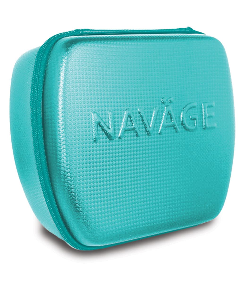 Navage Essentials Bundle Nasal Irrigation System - Saline Nasal Rinse Kit with 1 Nose Cleaner, 30 Salt Pods, Countertop Caddy & Teal Travel Case | Sinus Relief for Allergies, Cold & Congestion | Perfect for Home & Travel Use