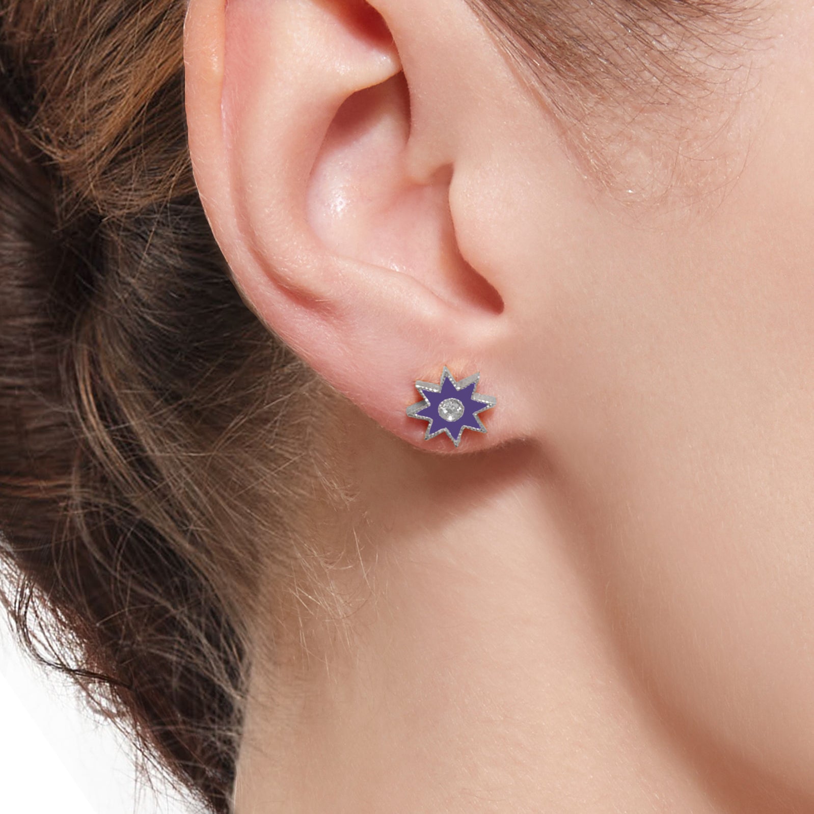 Twinkle Star Stud Earrings for Women - Sparkling Cubic Zirconia Earrings for Daily Wear & Special Occasions | Perfect Gift for Birthday, Anniversary & Valentine's Day