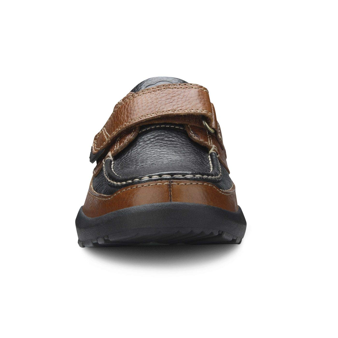 Dr. Comfort Mike Men's Therapeutic Diabetic Extra Depth Shoes - Chestnut/Black - Comfortable Walking Shoes for Diabetics with Swollen Feet - Perfect for Daily Wear, Work & Outdoor Activities