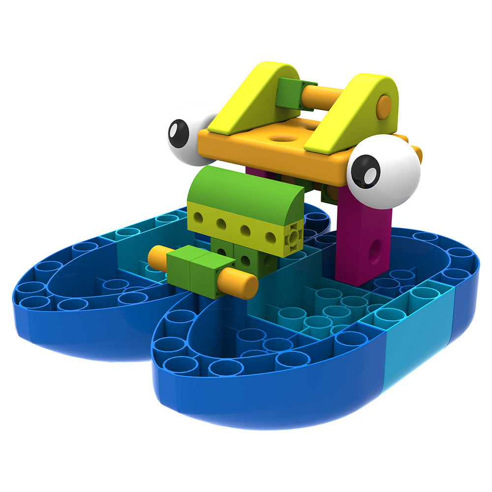 Kids First Boat Engineer STEM Building Kit - Educational Toy for Children Ages 3-5 | Fun Learning Activity for Preschoolers & Kindergarten | Perfect for Home Play & Classroom STEM Projects