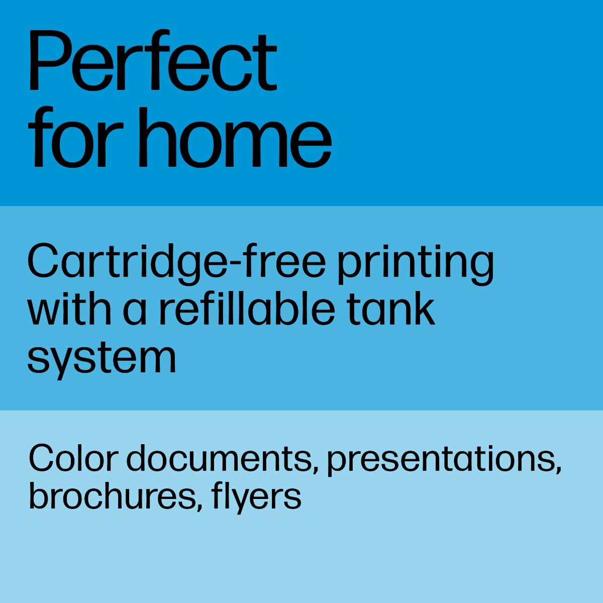 HP Smart-Tank Plus 651 Wireless All-in-One Ink-Tank Printer with 2 Years of Ink Supply - Auto Document Feeder, Mobile Printing, Scanning, Copying - Alexa Compatible (7XV38A) - Perfect for Home Office, Small Business & Remote Work