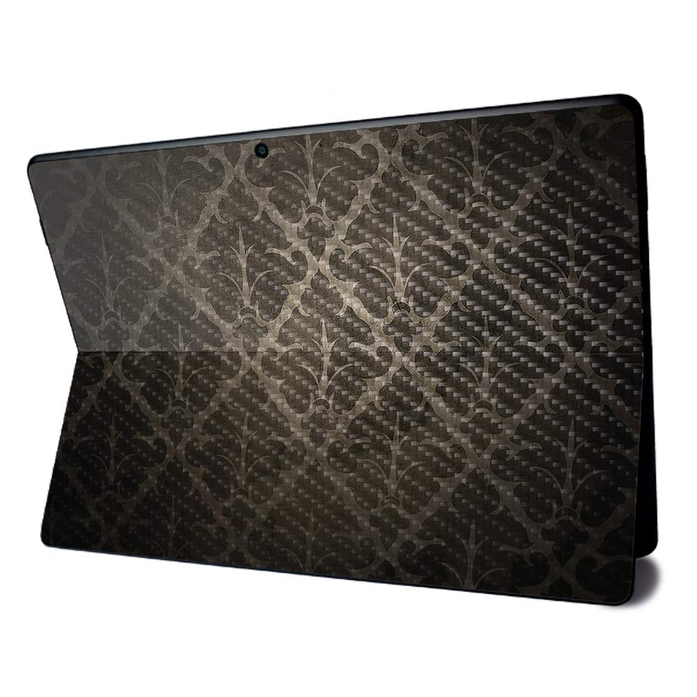 Premium Carbon Fiber Skin for Microsoft Surface Pro X - Vintage Elegance Texture | Easy Application & Removal | Durable USA-Made Protective Cover | Perfect for Work, Travel & Everyday Use