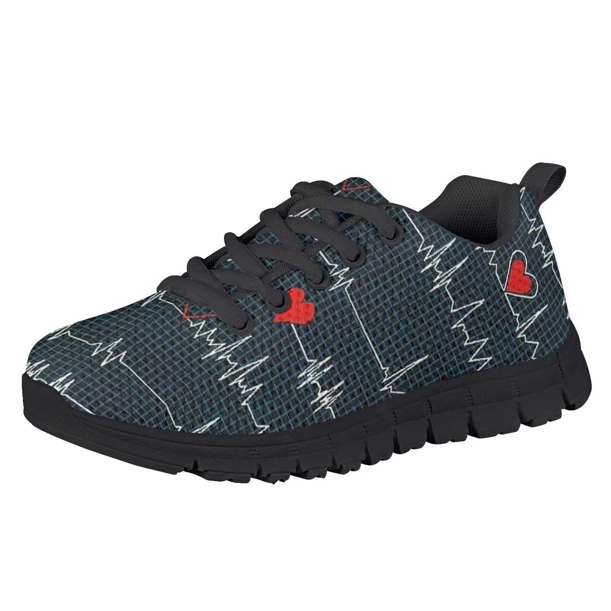 FKELYI Kids Running Shoes for Girls & Boys - Non-Slip Athletic Tennis Sneakers with Arch Support | Lightweight Gym Shoes for Walking, Jogging & School Sports (Perfect for Playground, Gym Class & Daily Activities)