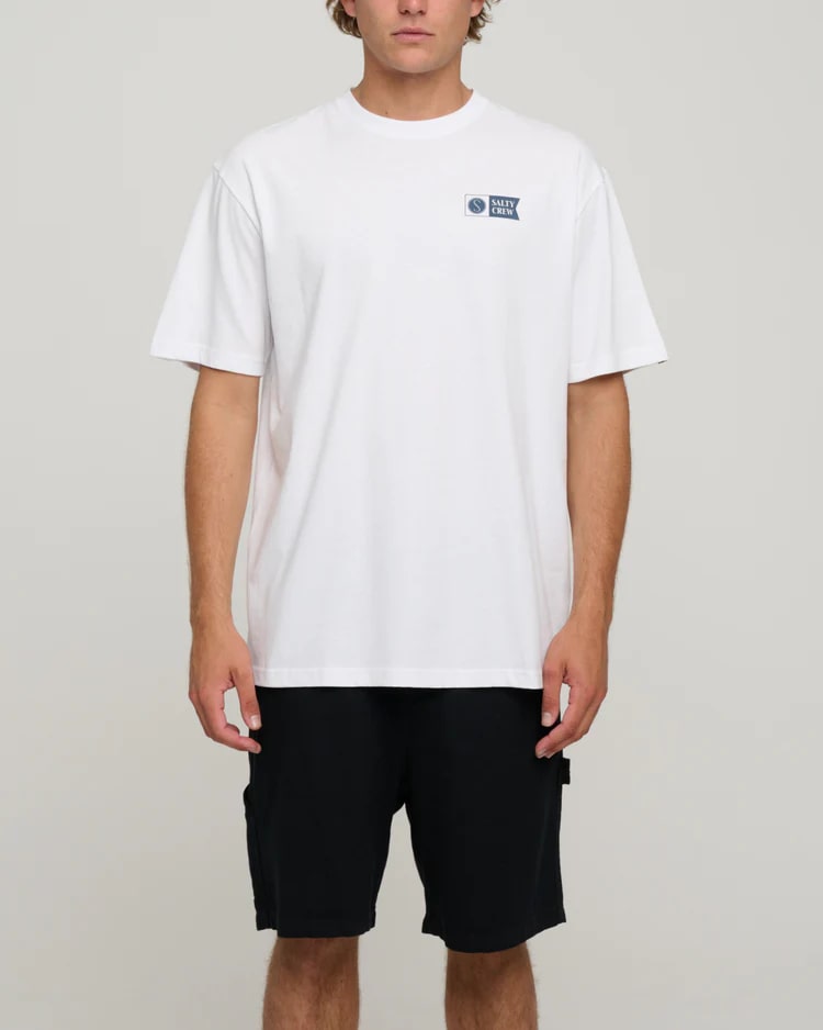 Salty Crew Tailgate Standard Tee - Men's Comfortable Cotton T-Shirt for Casual Wear, Beach Outings & Outdoor Activities
