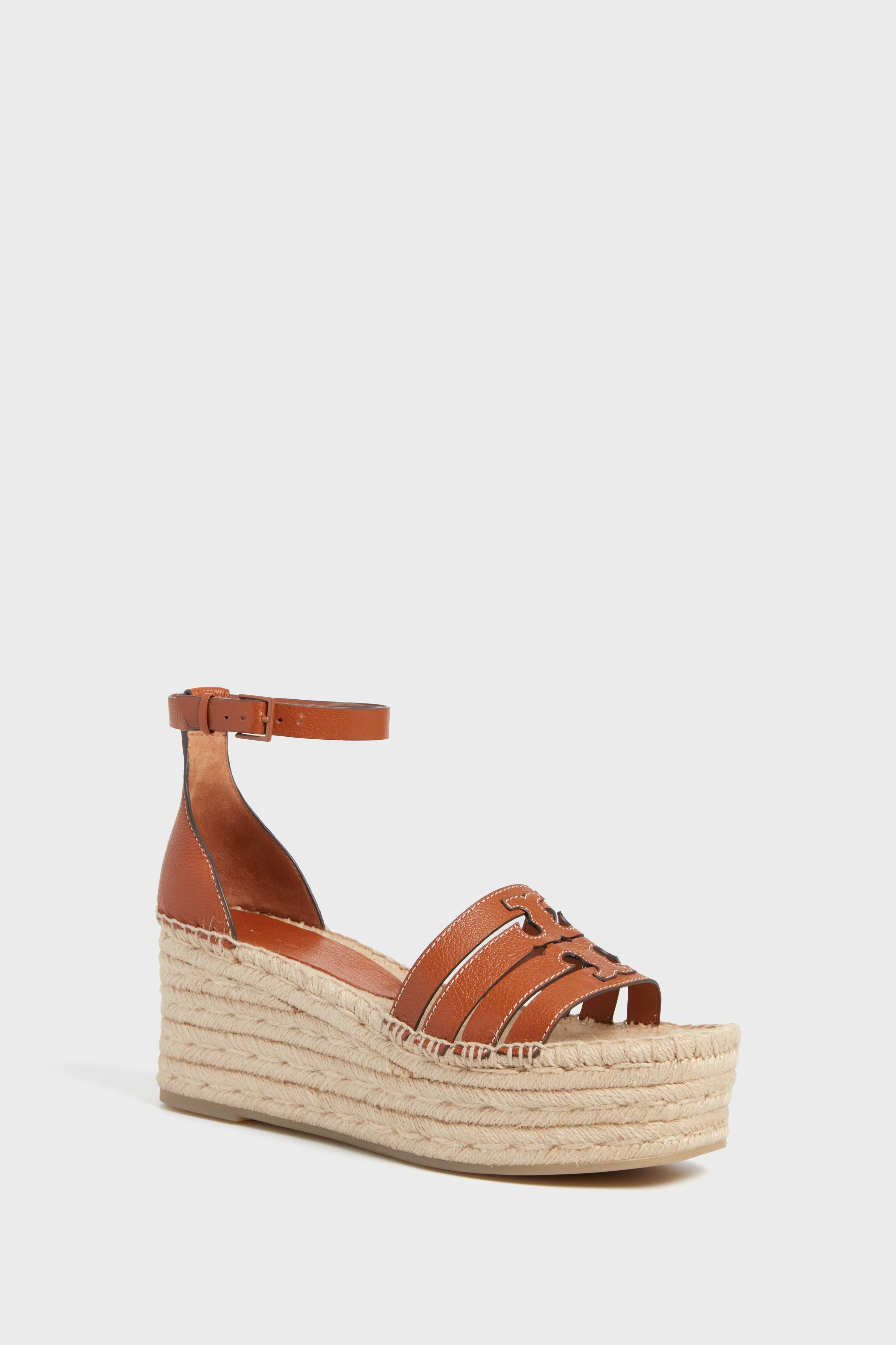Bourbon Ines Cage Wedge Espadrille Sandals - Comfortable Women's Summer Shoes for Beach, Casual Outfits & Weddings