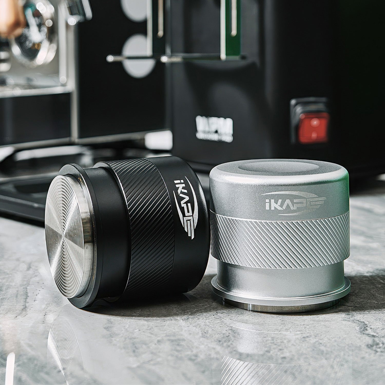 Premium Espresso Calibrated Tamper with Spring Loaded - Professional Coffee Barista Tool for Perfect Tamping Pressure - Ideal for Home & Commercial Espresso Machines