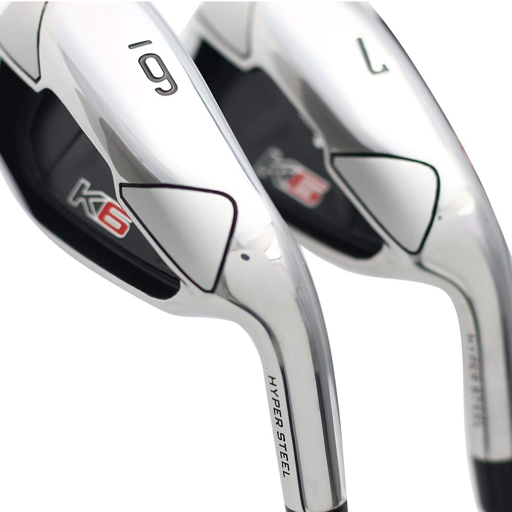 Majek K6 Senior Men's Golf Iron Set - 8-Piece Complete Set (4-PW, SW) Right Handed with Senior Flex A Shaft - Designed for Short Men 5' to 5'4