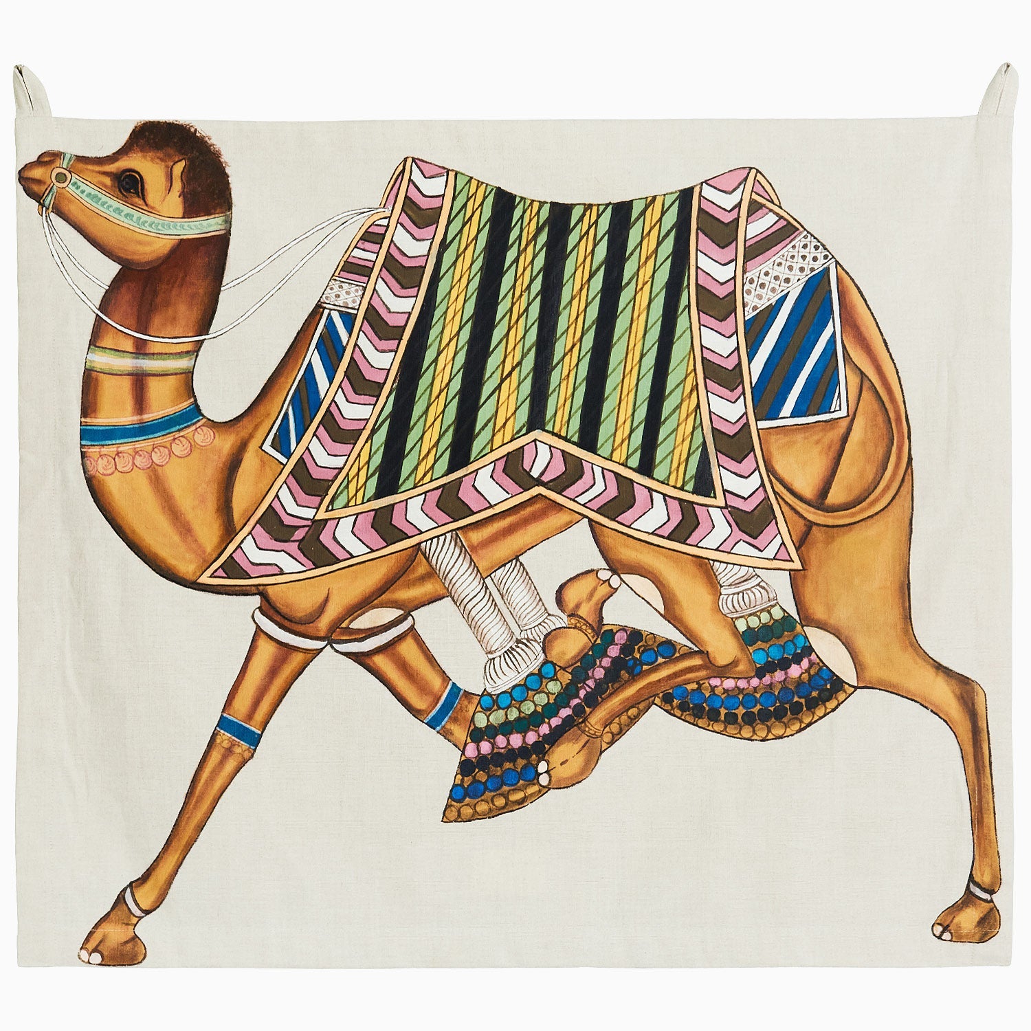 Bohemian Camel Tapestry Wall Hanging - Handwoven Cotton Decor for Bedroom, Living Room & Dorm - Perfect for Boho, Hippie & Moroccan Style Home Decor