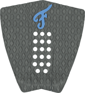 Nathaniel Curran Stranded 3-Piece Coal Traction Surfboard - High Performance Shortboard for Waves & Beach Surfing - Perfect for Professional Surfers & Ocean Enthusiasts