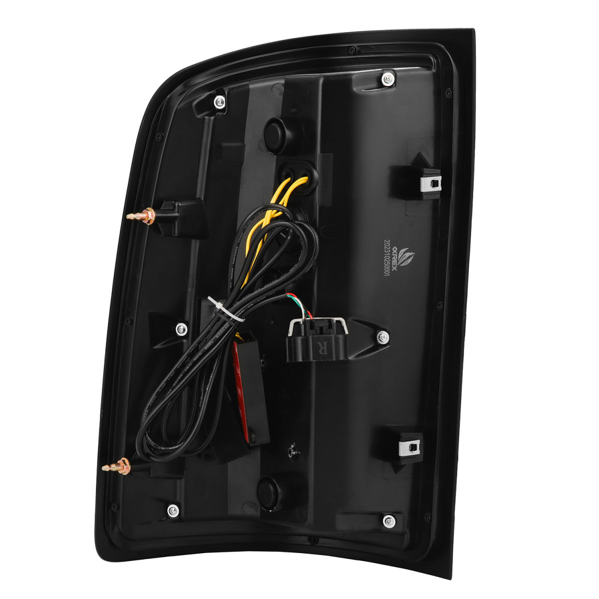 07-13 GMC Sierra LUXX Series LED Tail Lights Alpha Black - High-Performance LED Brake Lights for Enhanced Visibility & Style - Perfect for Night Driving & Off-Road Adventures