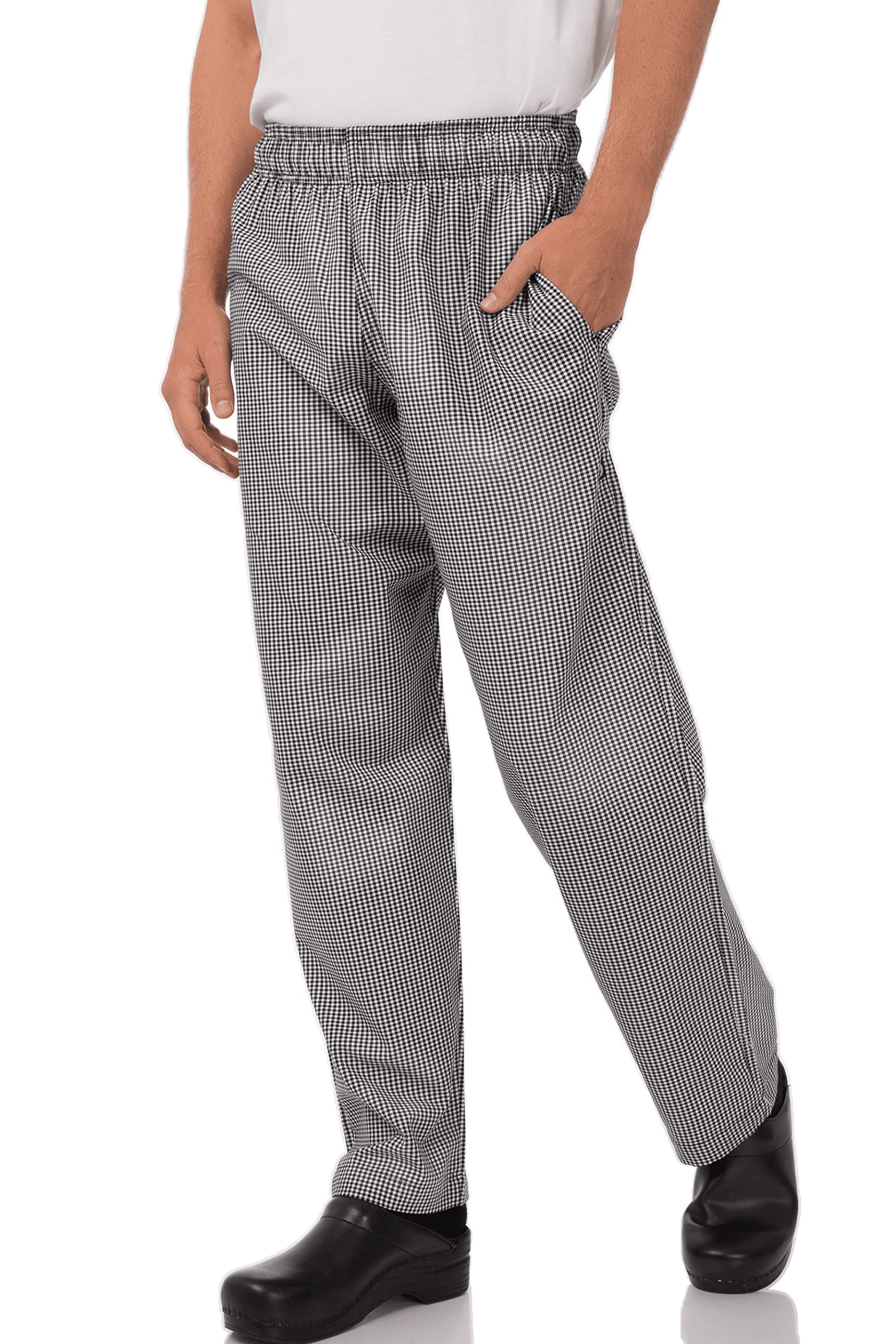 Chef Works Men's Essential Baggy Chef Pants - Professional Kitchen Workwear for Cooking, Baking & Restaurant Staff - Comfortable & Durable Culinary Uniform Pants