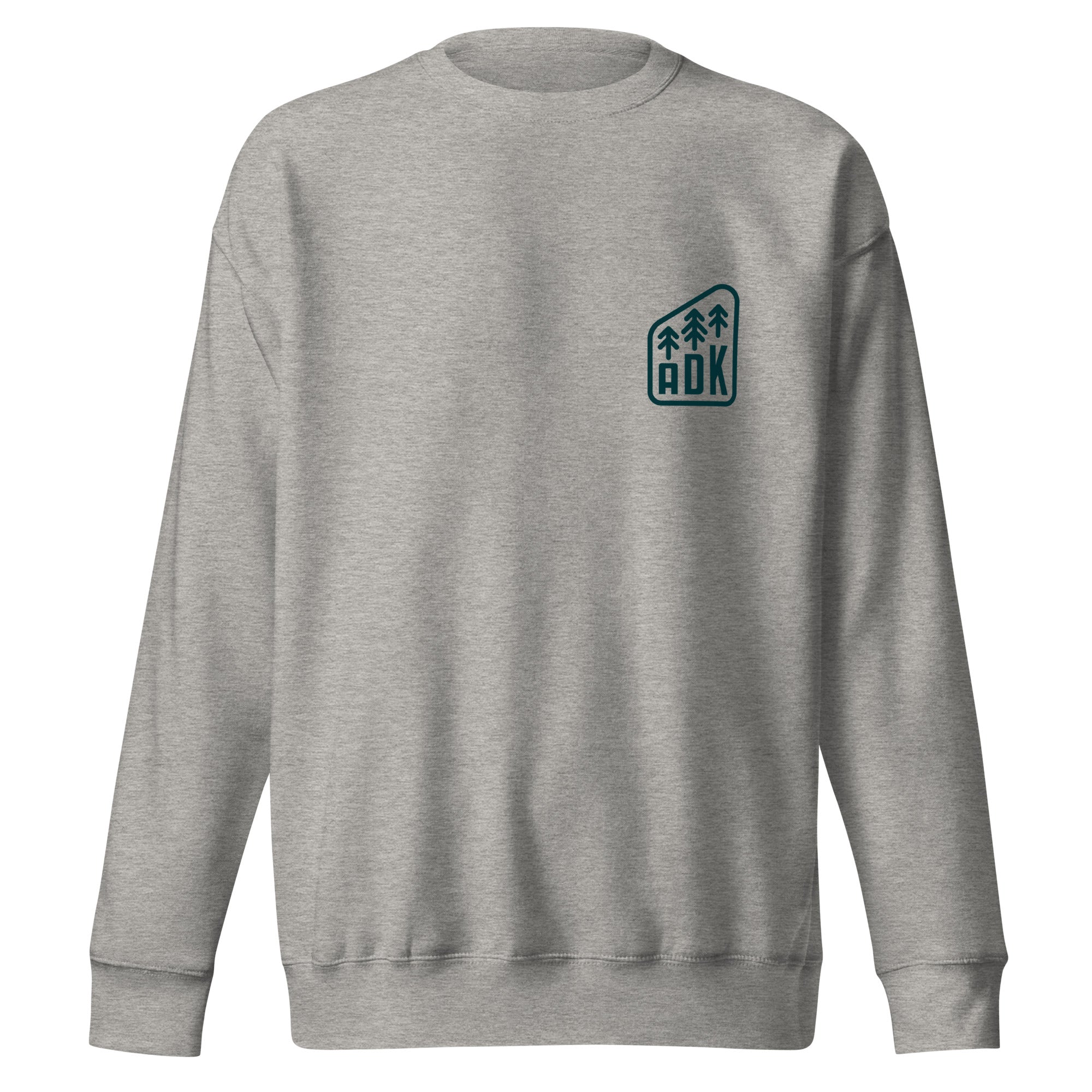 Evergreen Crew Neck Sweatshirt for Men & Women - Soft Cotton Blend Pullover for Casual Wear, Loungewear & Outdoor Activities
