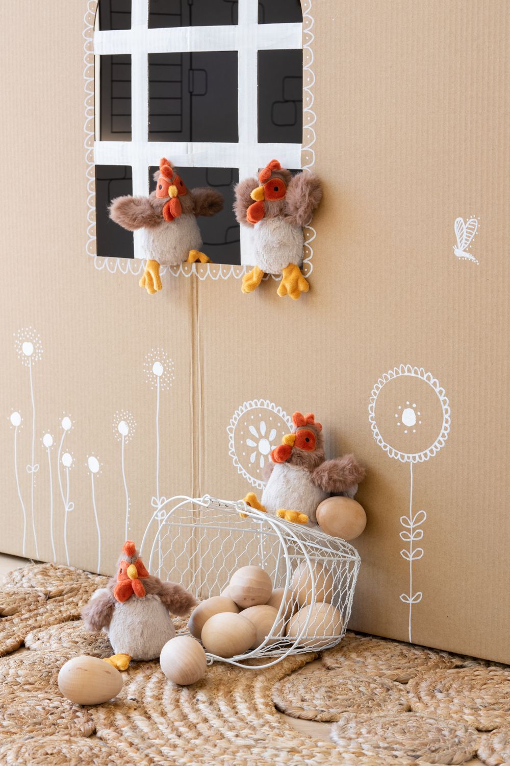 Bubba Rooster Baby Rattle Toy - Colorful Handheld Shaker for Infants & Toddlers - Perfect for Sensory Play, Teething Relief, and Early Learning Development