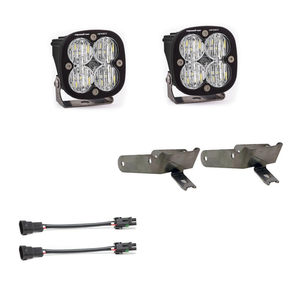 99-10 Ford Super Duty Fog Pocket Kit | Durable Replacement Fog Light Assembly for Off-Road & Night Driving