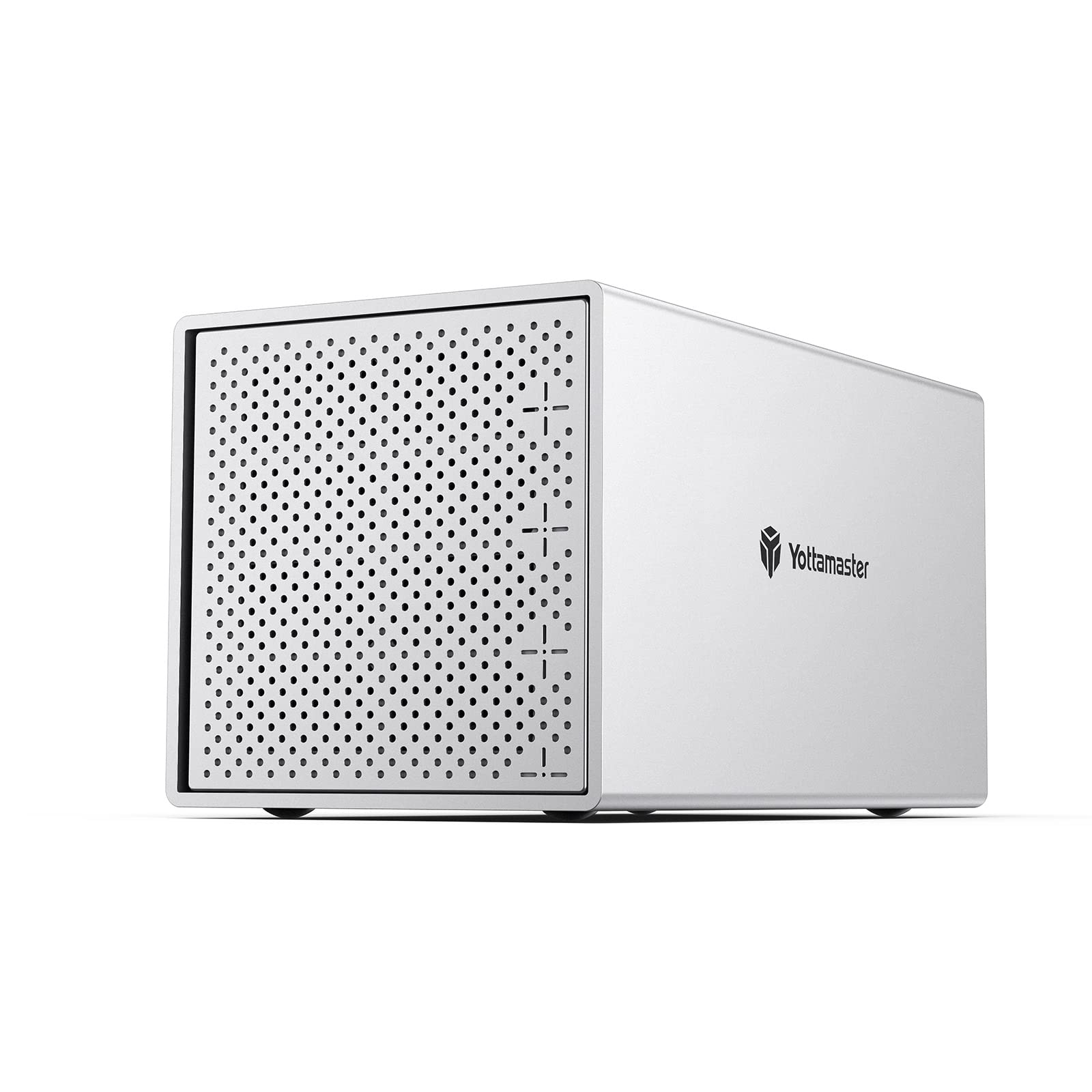 Yottamaster 4 Bay External Hard Drive Enclosure - Aluminum USB 3.0 HDD/SSD Dock for 3.5