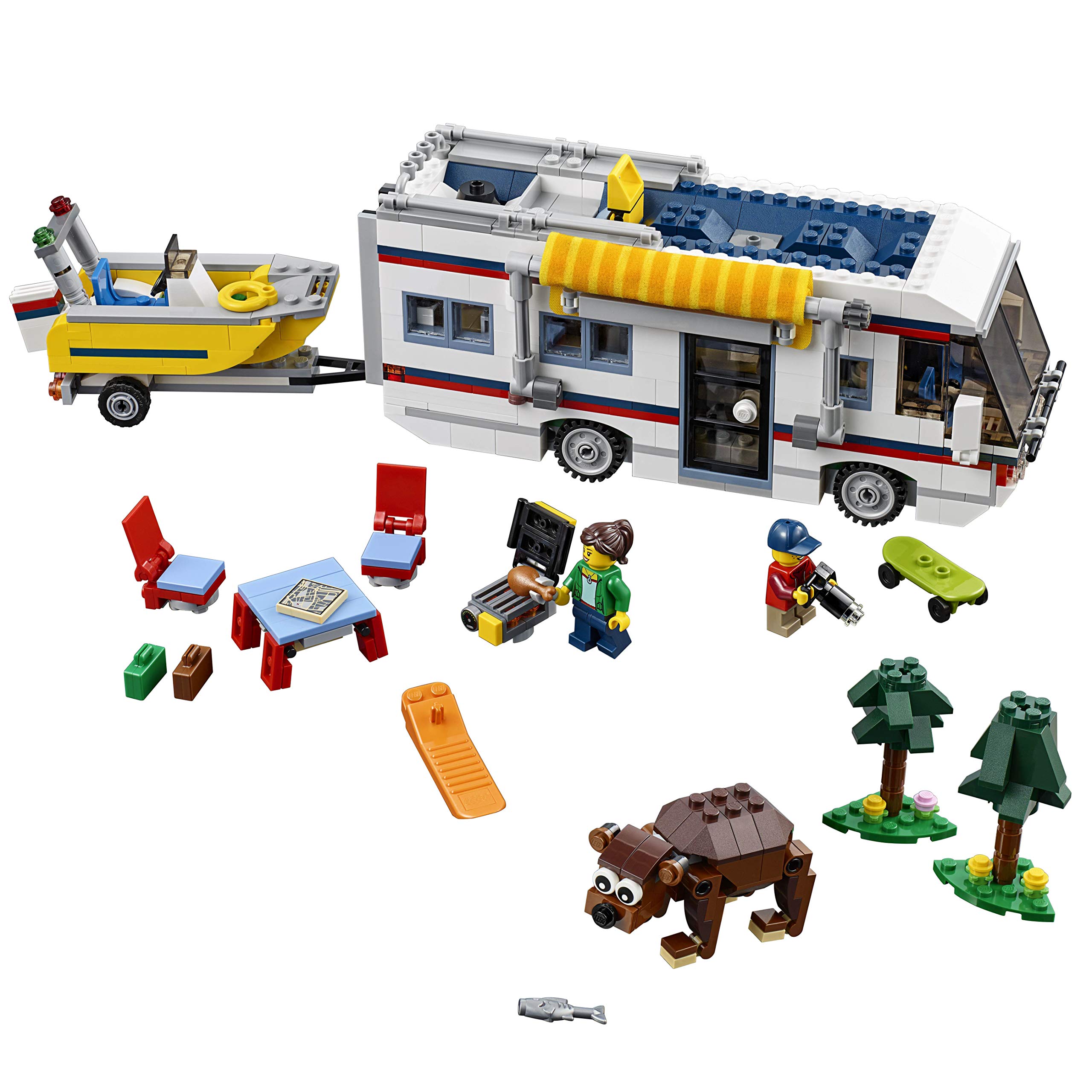 LEGO Creator 31052 Vacation Getaways Building Kit (792 Pieces) - Creative Building Toy for Kids & Adults, Perfect for Family Bonding & STEM Learning Activities