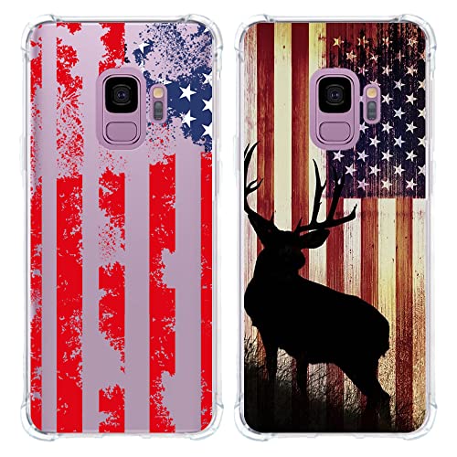 Bright and Elk US Flag