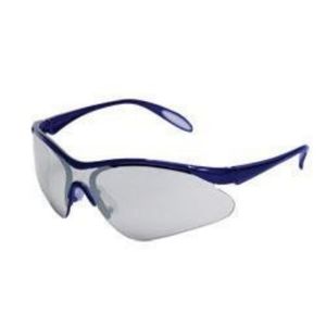Degil JS4 10 Blue Frame Safety Glasses - ANSI Z87.1 Certified Protective Eyewear for Indoor & Outdoor Work, DIY Projects, Construction, and Woodworking