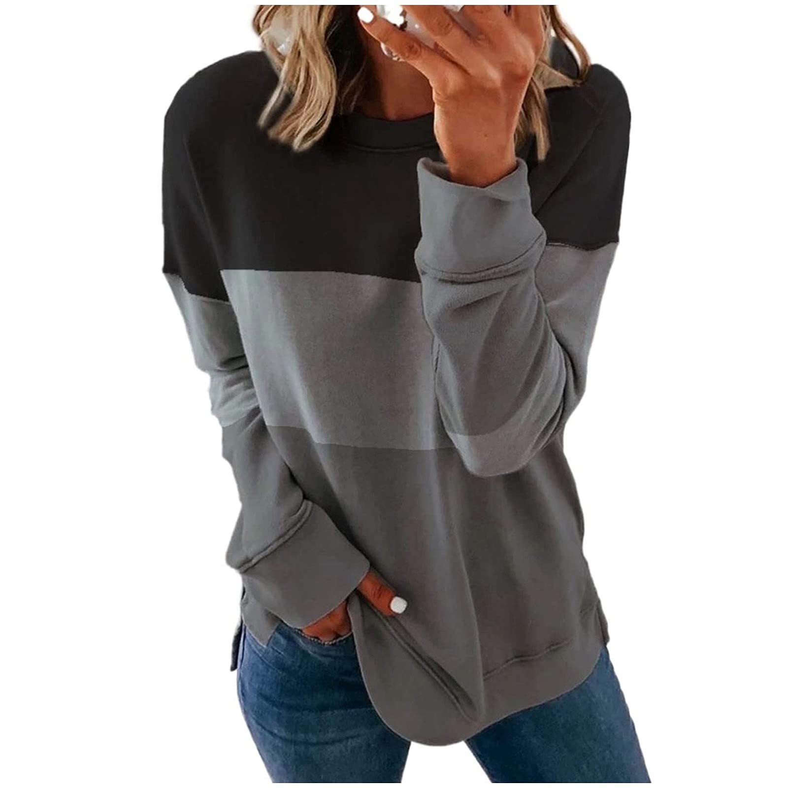 Trendy Women's Casual V-Neck Printed Blouses - Loose Short Sleeve Summer Tops & Tunics for Everyday Wear, Work & Outings