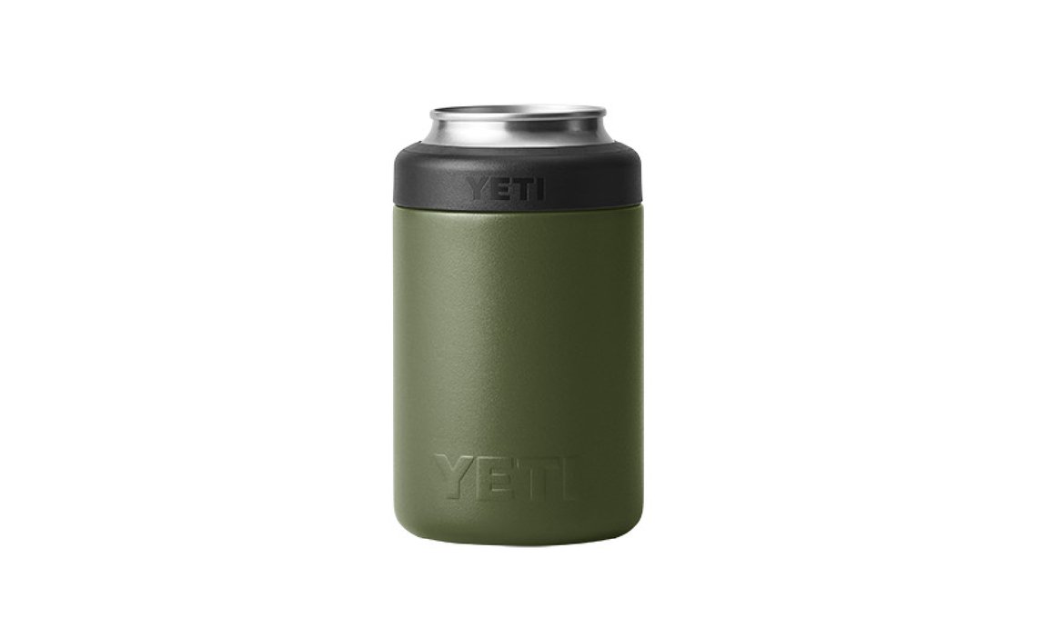 Yeti Rambler Colster 2.0 Insulated Can Cooler - Highlands Olive Green | Keeps Drinks Cold for Hours | Perfect for Camping, BBQs & Outdoor Adventures