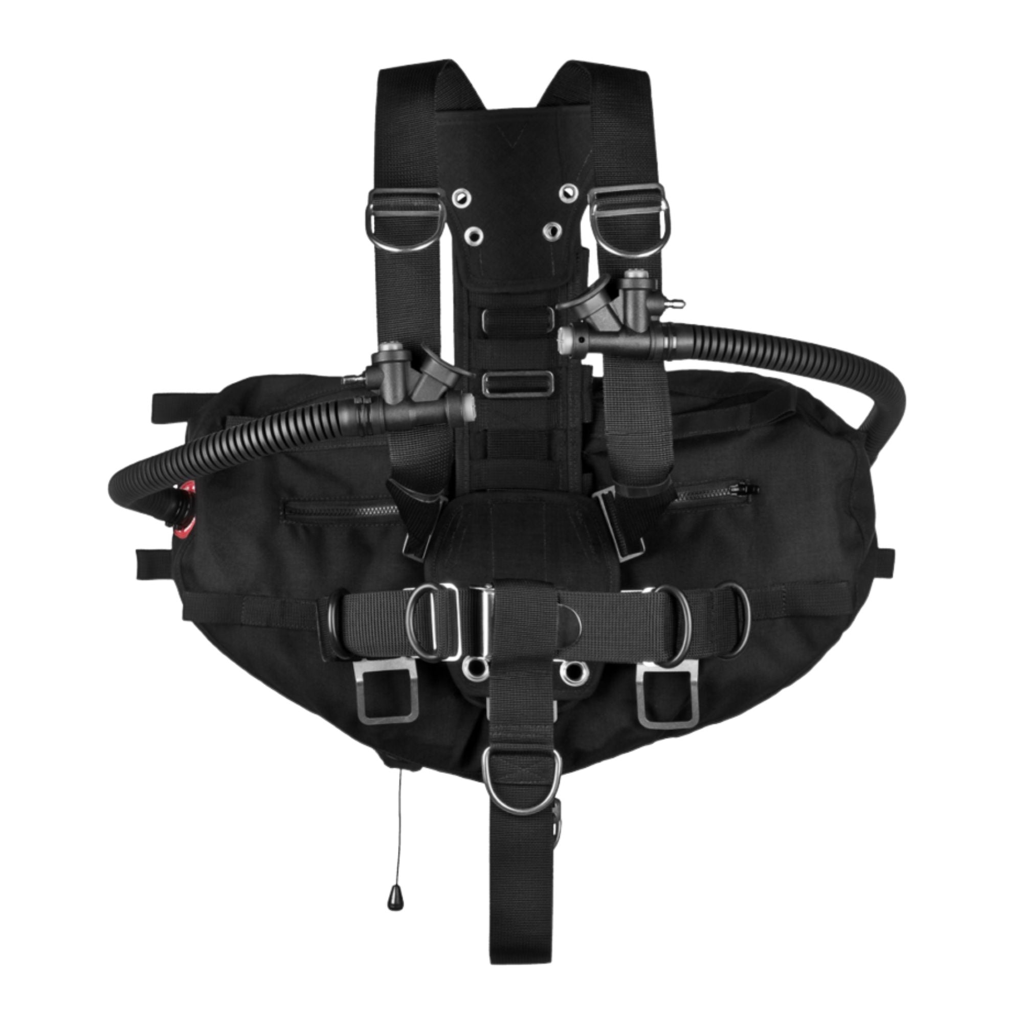 XDEEP Stealth 2.0 Classic Redundant Bladder System - Black | Professional Scuba Diving BCD for Safety & Comfort | Perfect for Deep Diving, Technical Diving & Underwater Exploration