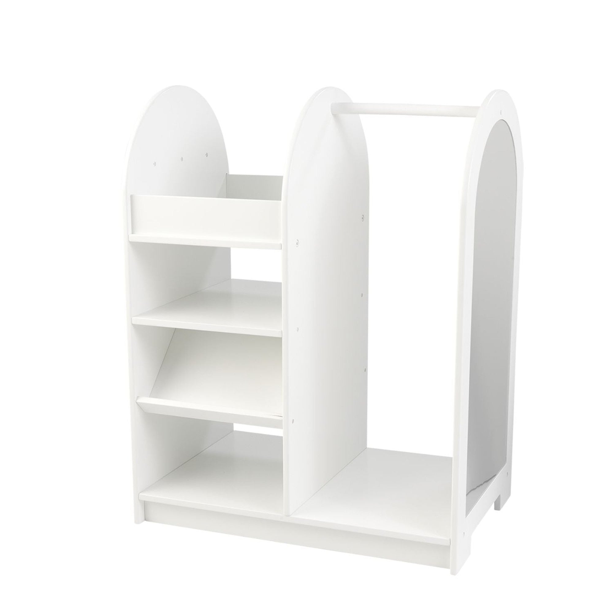 KidKraft White Fashion Pretend Play Station - Kids Dress Up & Role Play Toy for Imaginative Play at Home or School