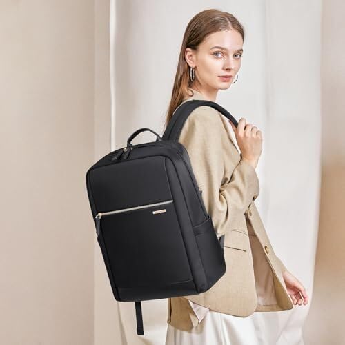 Anti-Theft Laptop Backpack for Women & Men - Waterproof 15.6