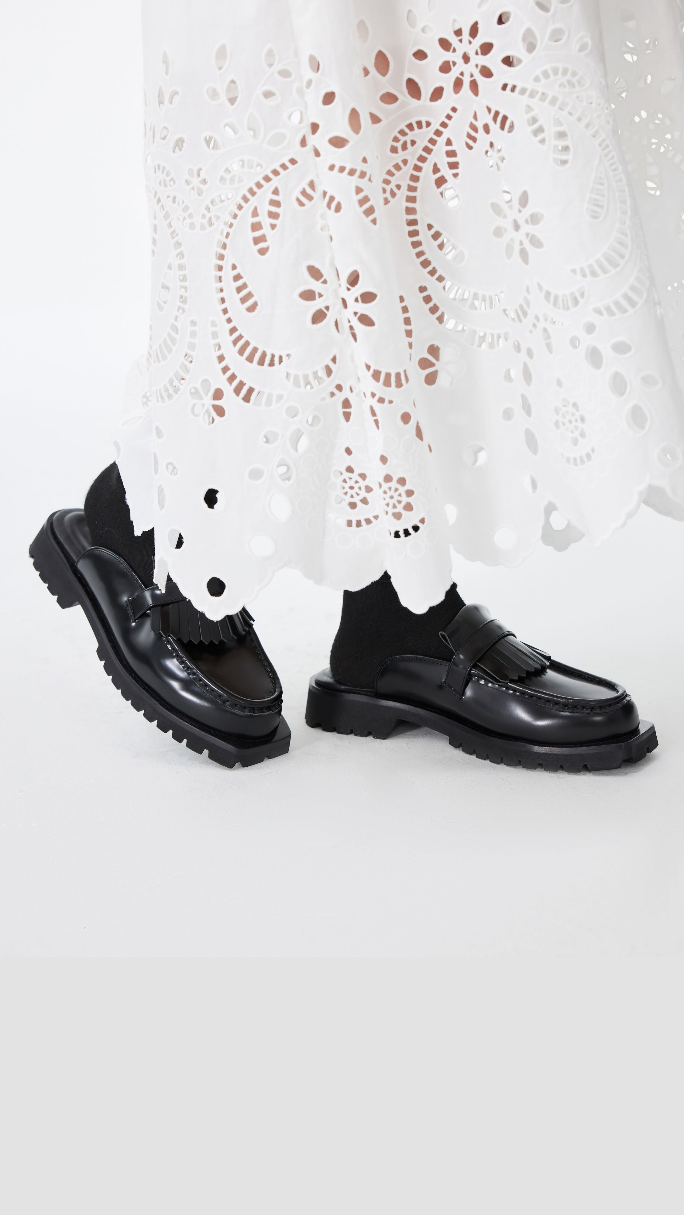 Stylish Fringe Trimmed Slip-On Loafers for Women | Comfortable Casual Shoes | Perfect for Office, Travel & Everyday Wear