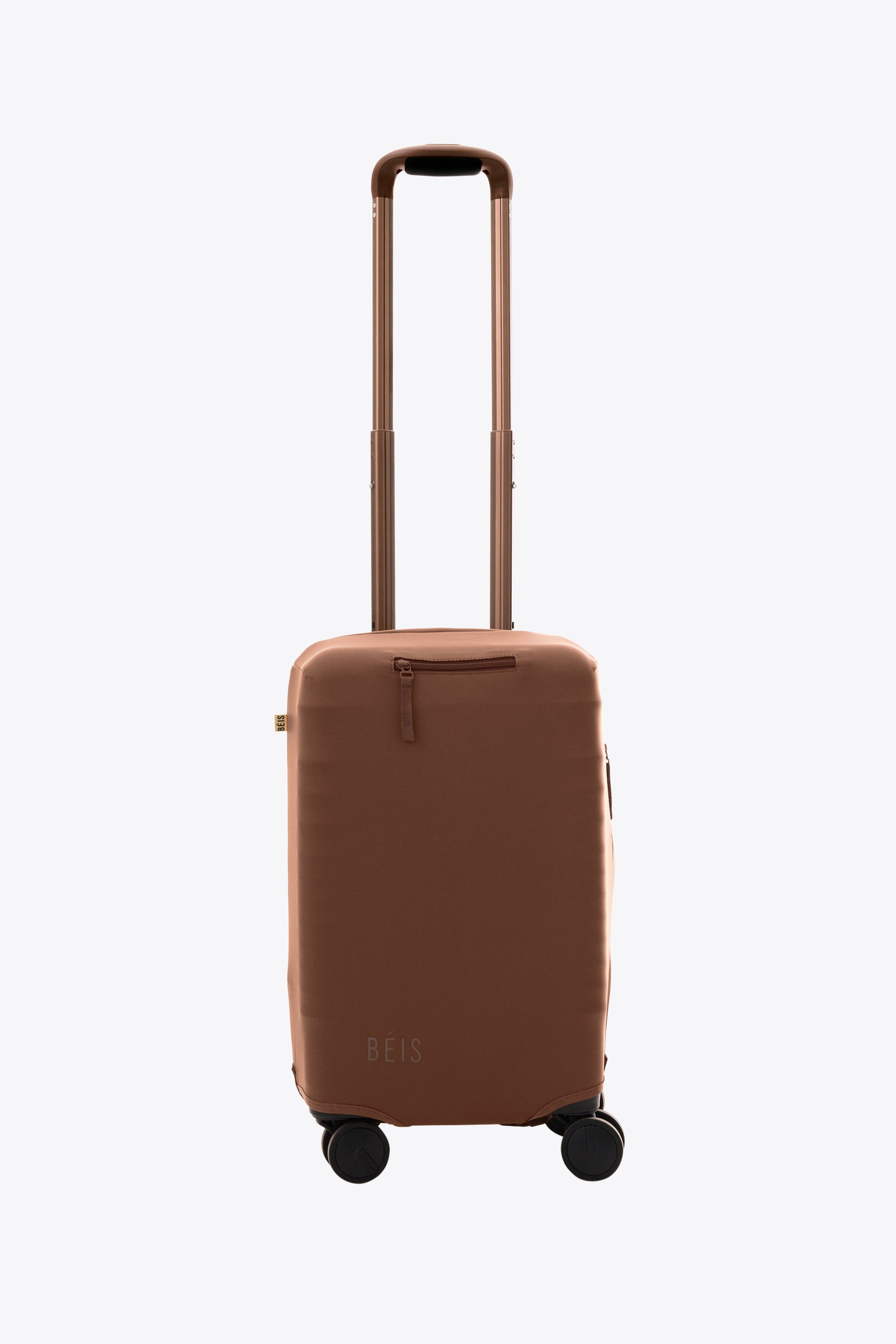 Maple Print Small Carry On Luggage Cover - Waterproof Protective Cover for Travel Suitcases - Perfect for Airplane, Train & Bus Trips