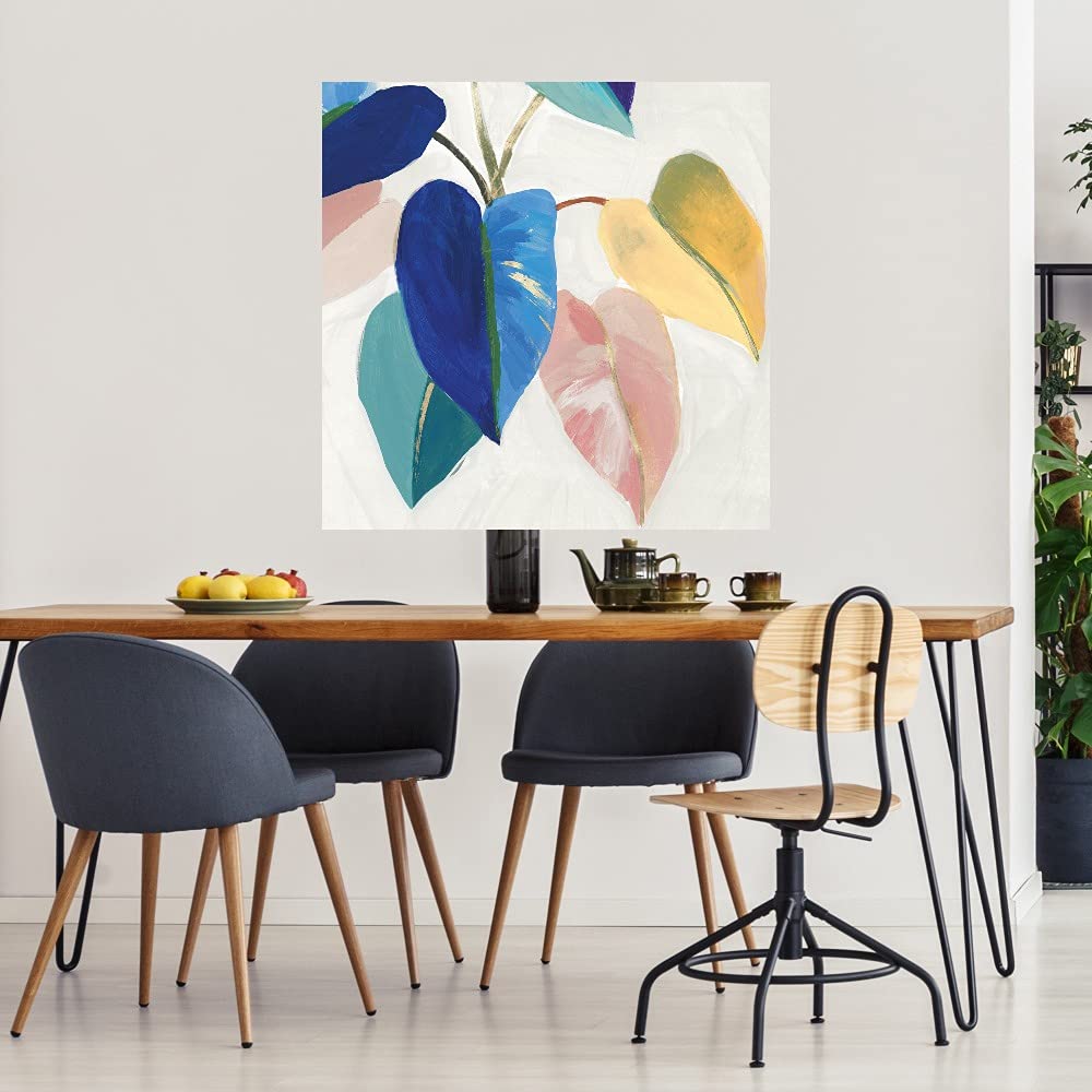 Bright Mood Fine Art Canvas Wall Decor by Artist Isabelle Z - 37x37 Inch Ready to Hang Painting for Living Room, Bedroom, Office & More - Perfect for Home, Kitchen, Bathroom & Dining Room Decor