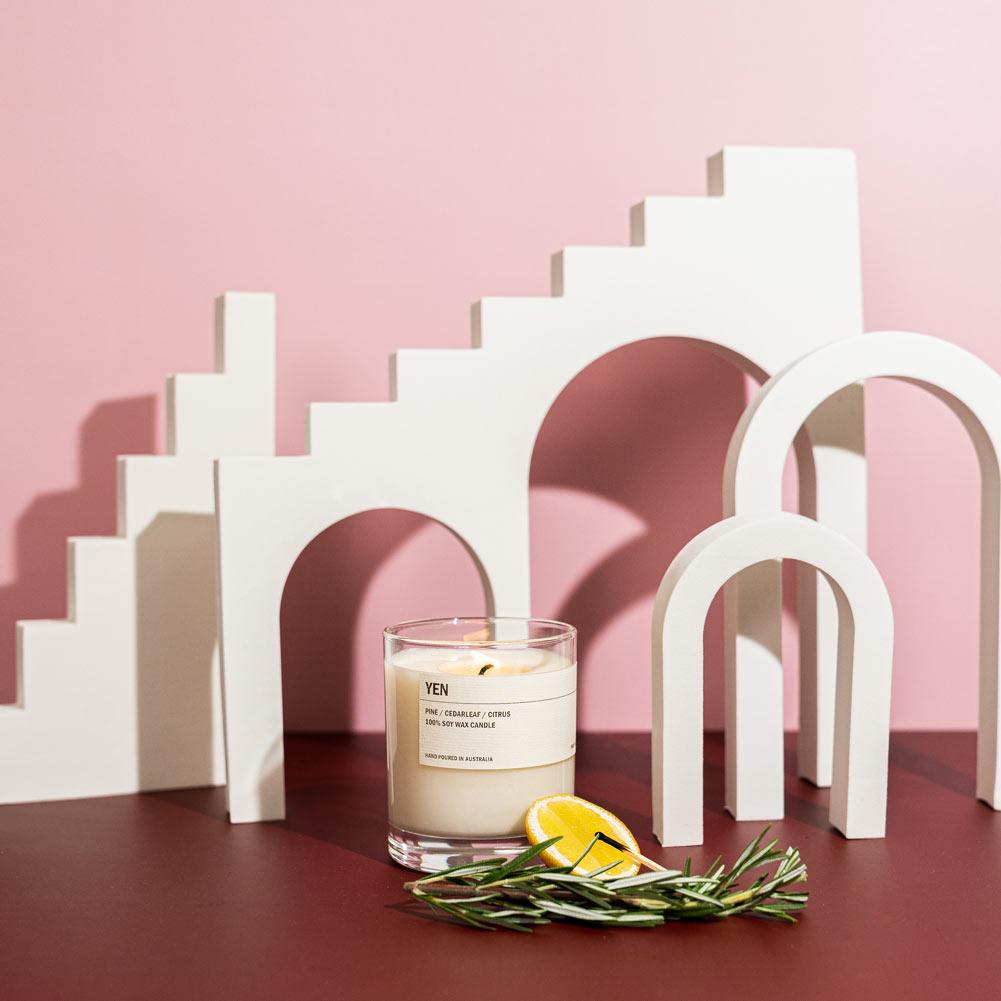 4 Piece White Geometric Foam Styling Prop Set for Photography - Perfect for Product Shoots, Flat Lays, and Creative Backgrounds