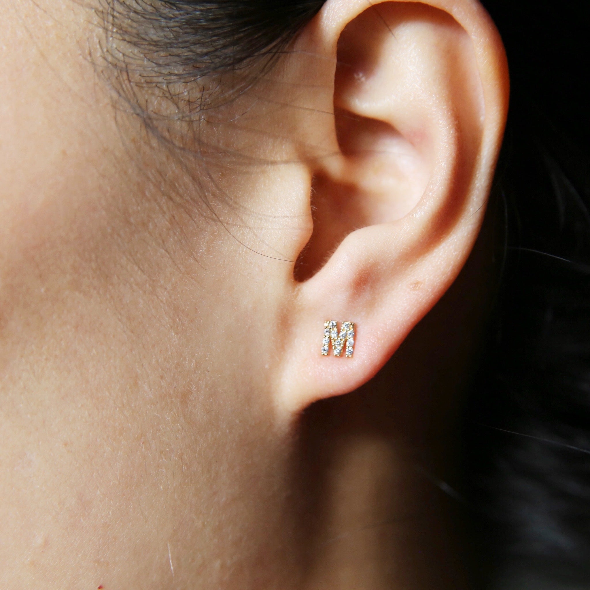 14K Gold Initial 